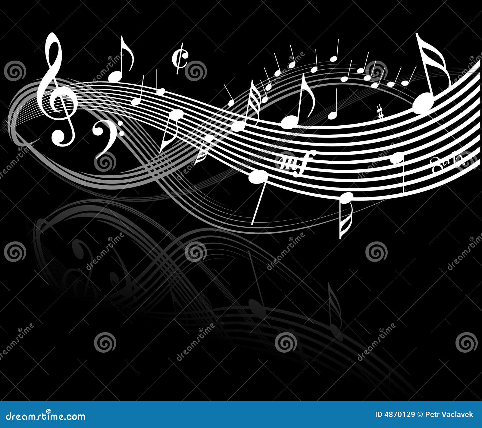  Music theme stock vector Illustration of melody music 
