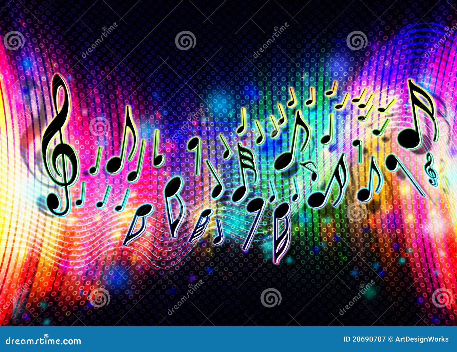 Music Wave Royalty Free Stock Photography - Image: 20690707 Music Wave Royalty Free Stock Photography - Image: 20690707