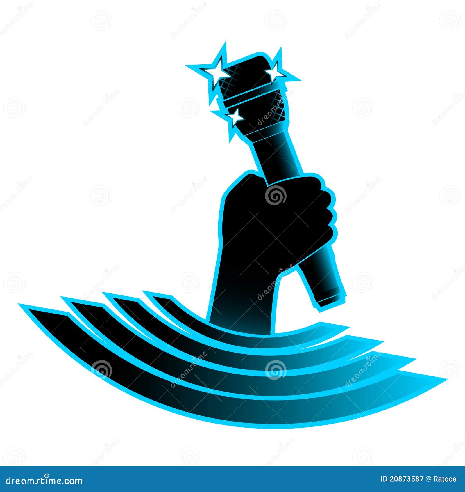 Music winner stock vector. Illustration of celebrate - 20873587