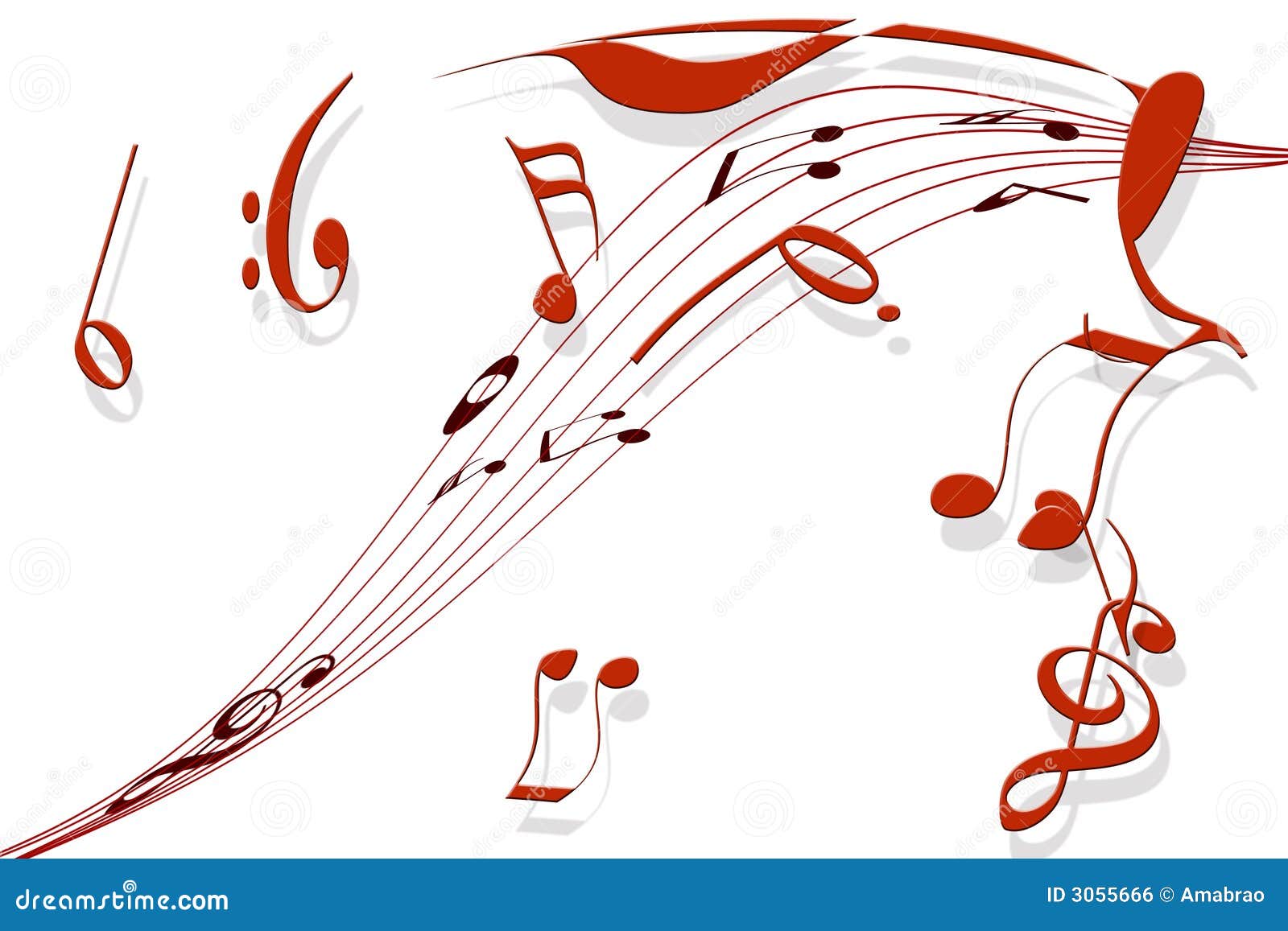 A musical dream stock illustration. Illustration of musician 3055666
