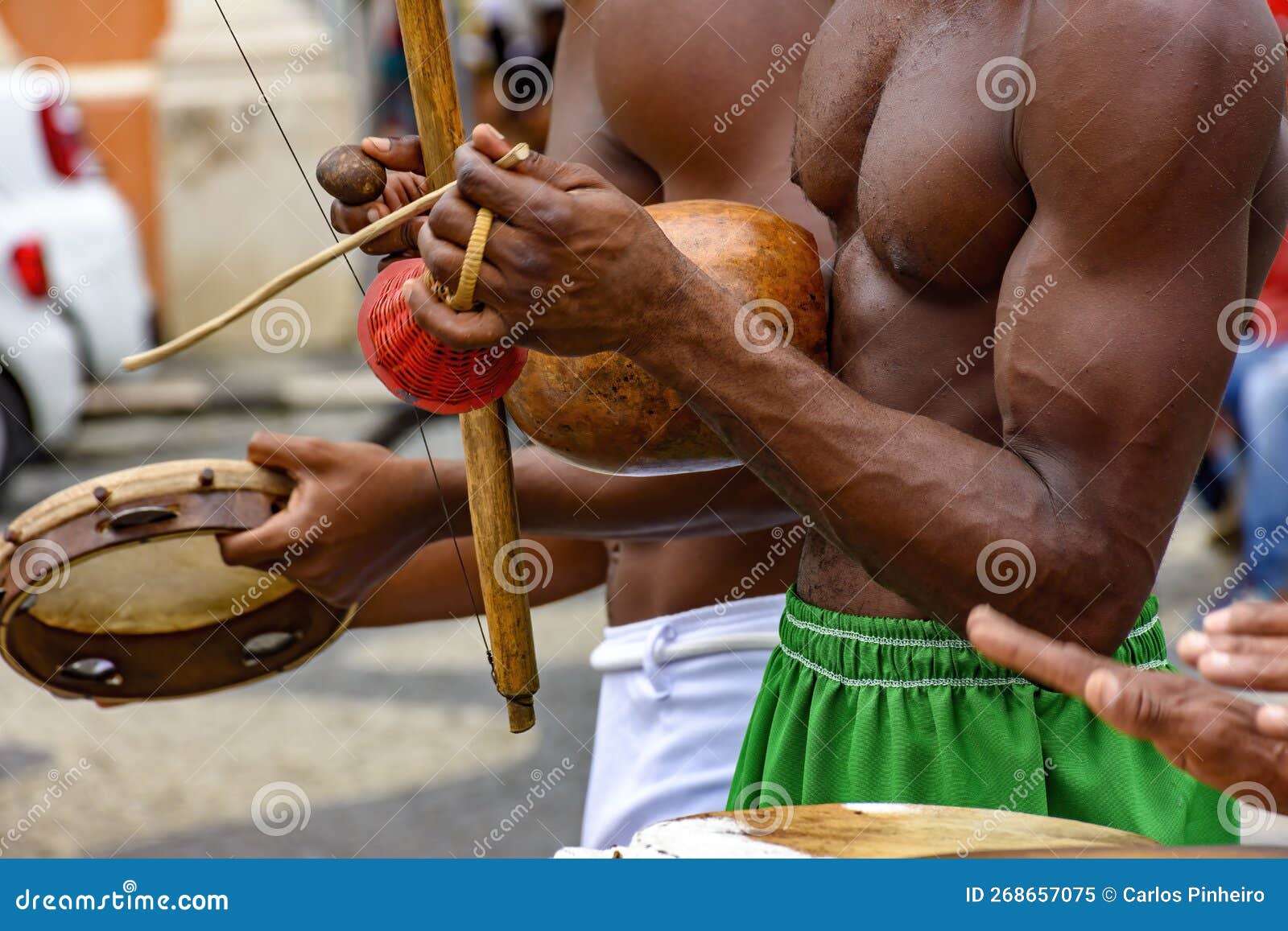 Musical Instruments Used during Capoeira Performance Stock Image Image of bahia, instrument