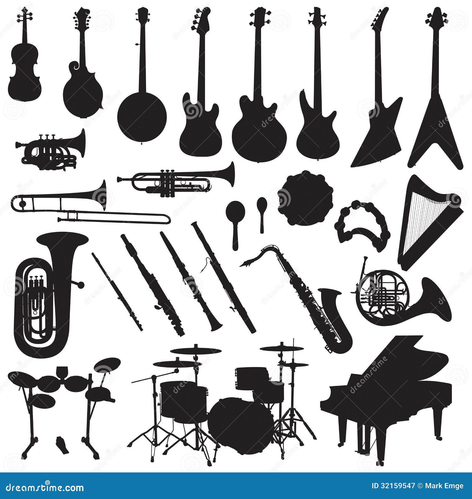 musical instruments 