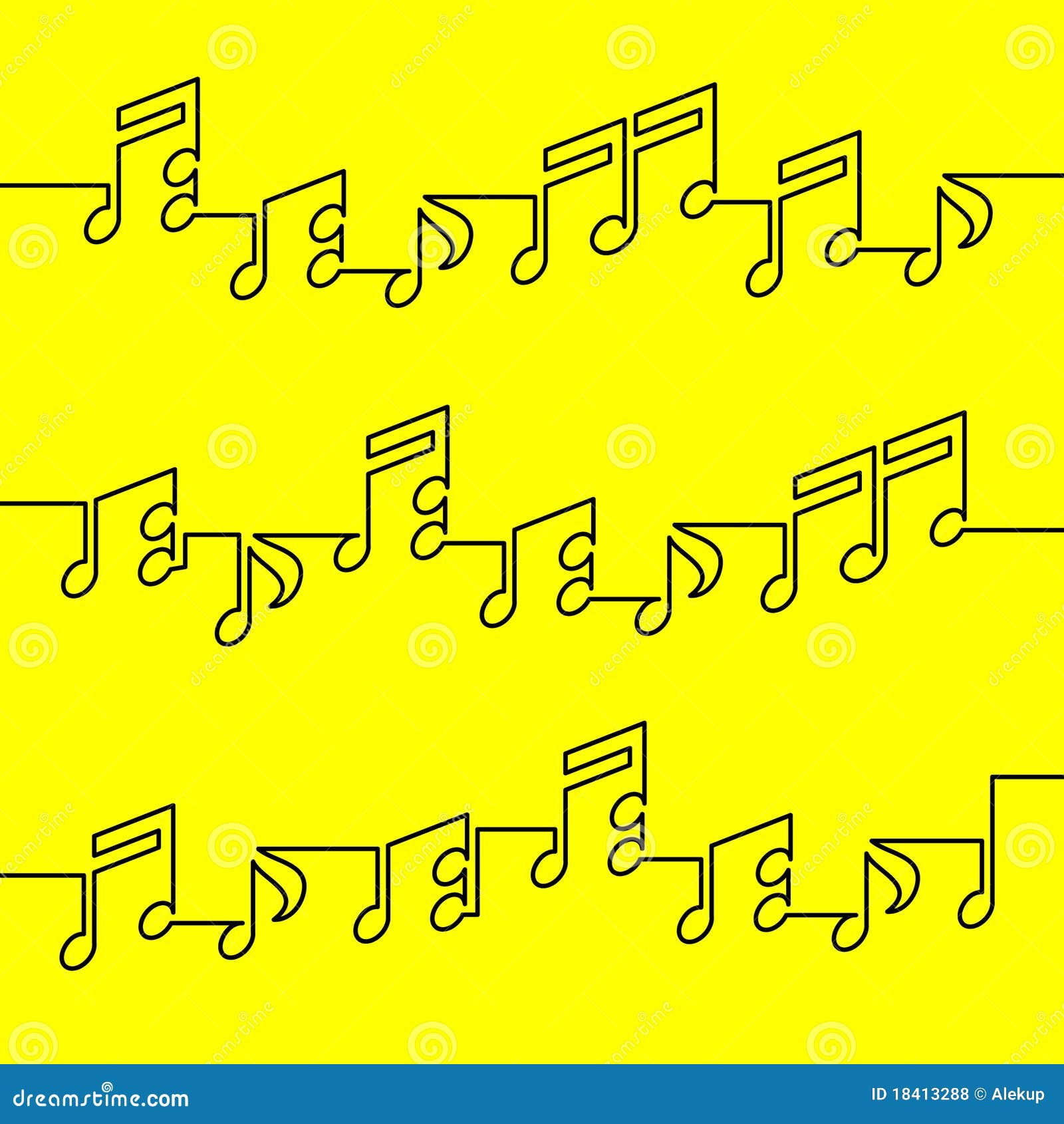 Musical notation stock vector. Illustration of harmony - 18413288