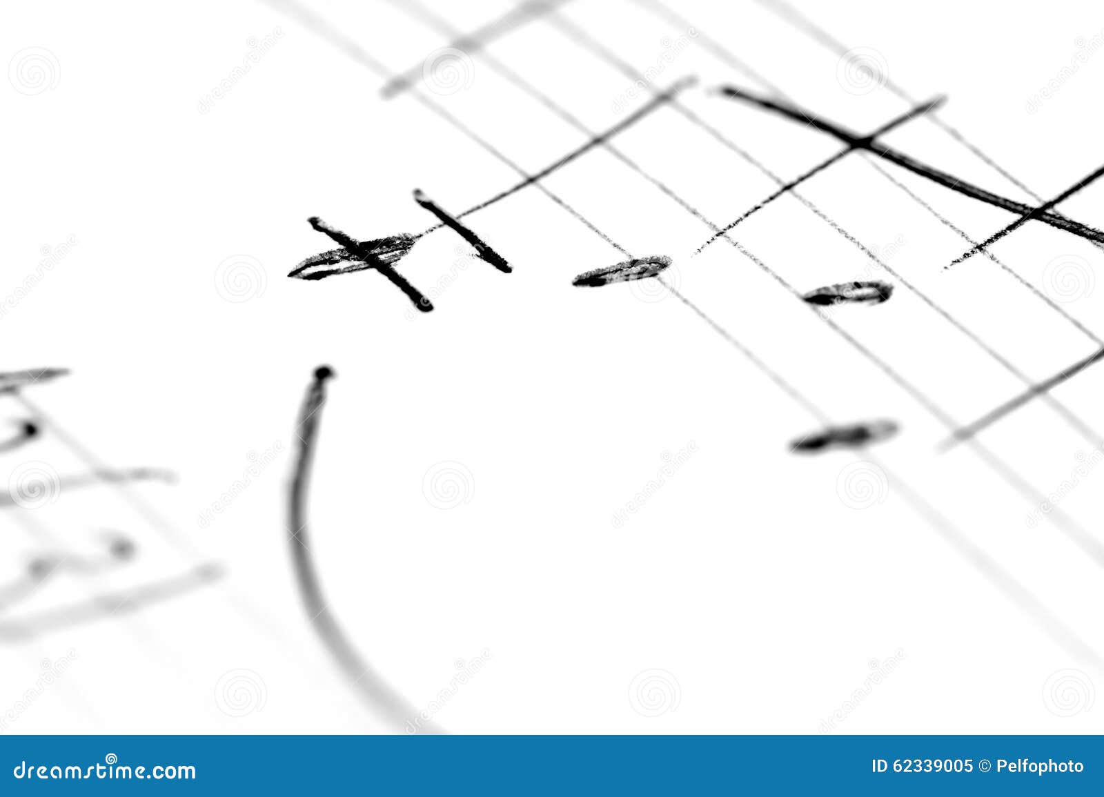 Musical notation. stock image. Image of musical, musically - 62339005