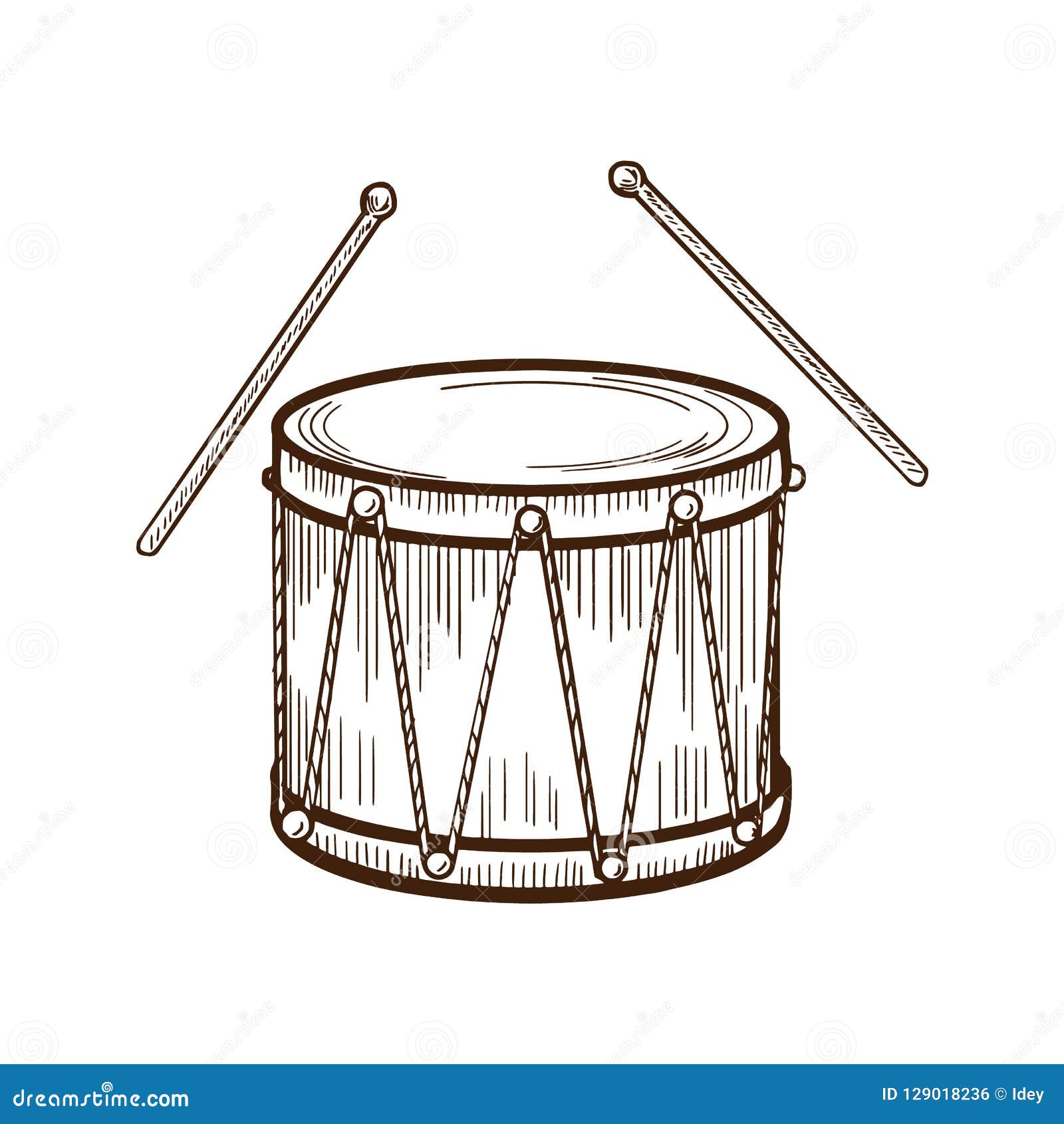 Accrocher Le Tambour Instrument De Musique Handpan Folklorique Traditionnel  Instrument De Musique à Percussion à Main Ethnique Illustration Vectorielle  Colorée Isolée Sur Blanc