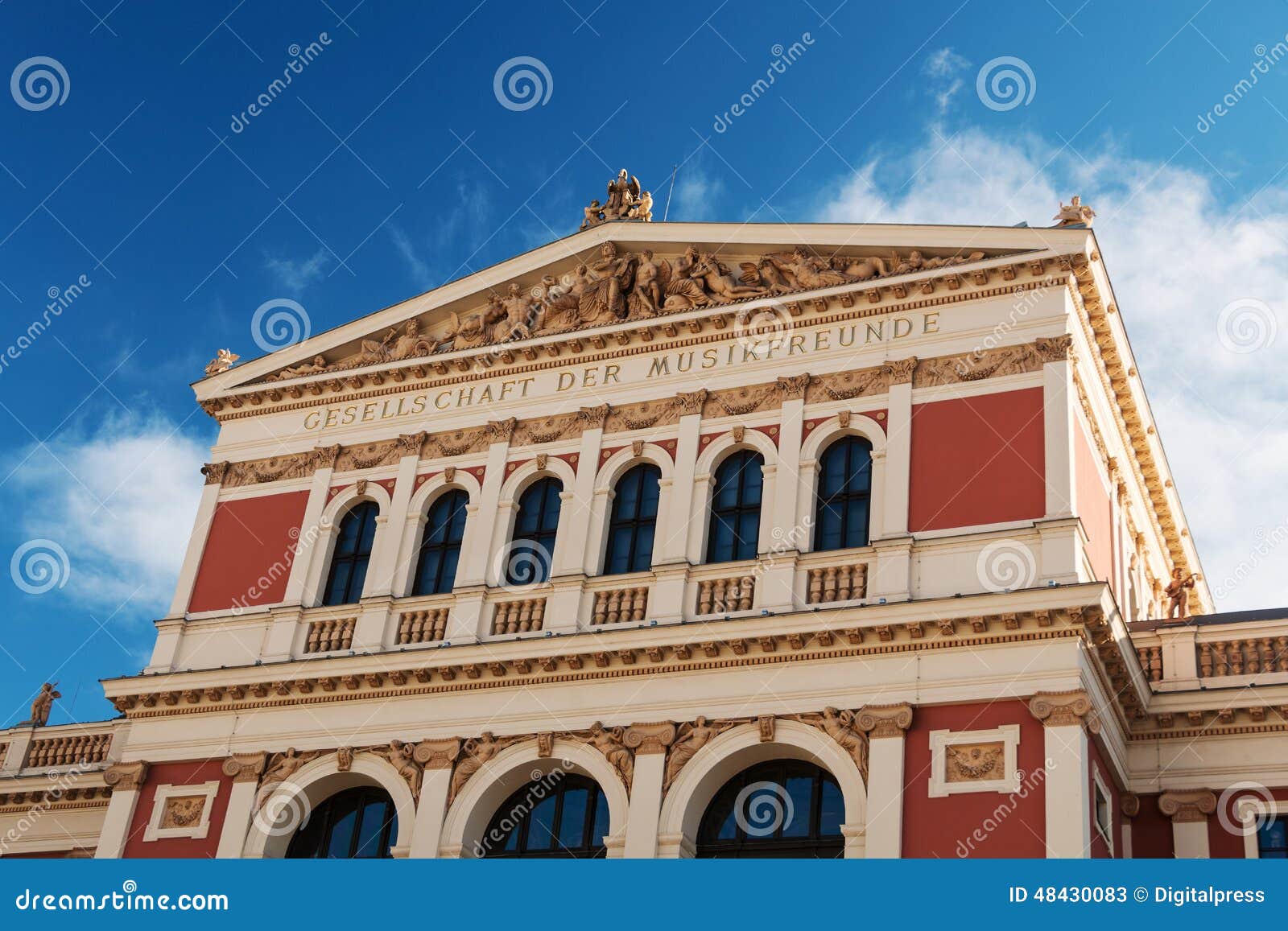 Musikverein Vienna, historic concert hall where the vienna philharmonic play the Vienna New Year s Concert