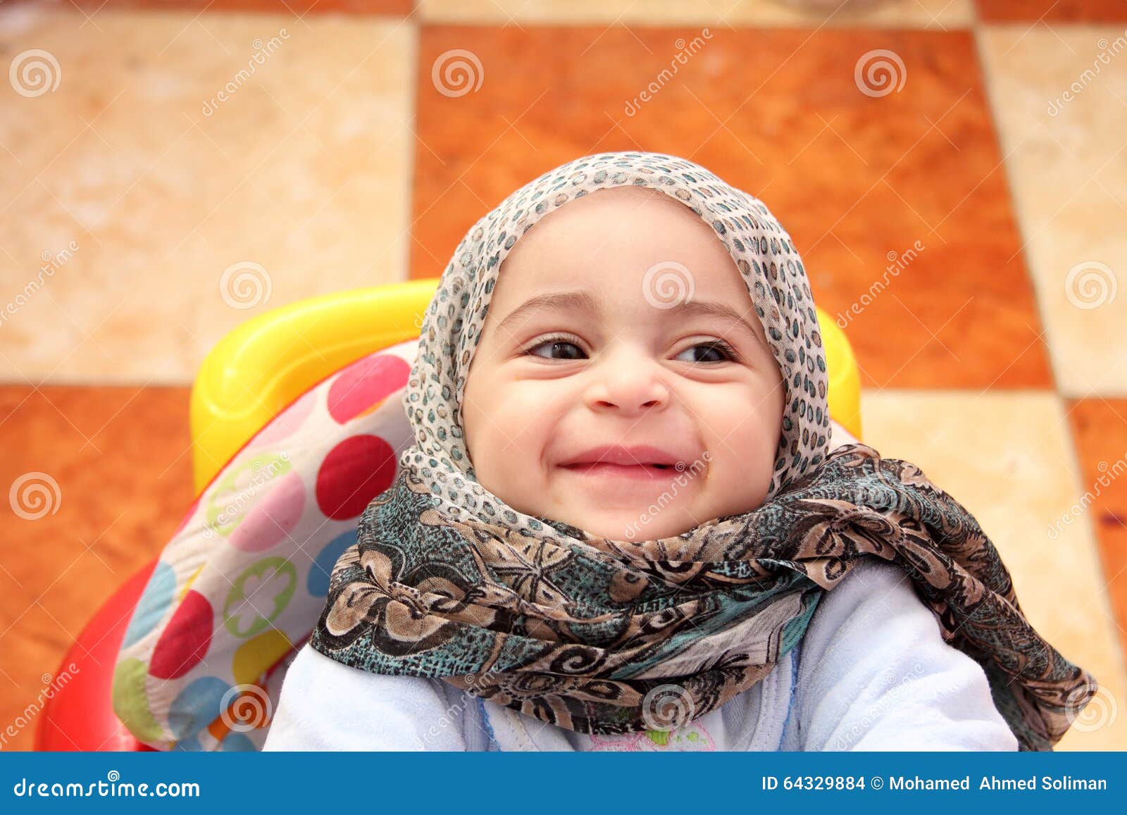 Muslim Baby Girl Stock Photo - Image: 64329884