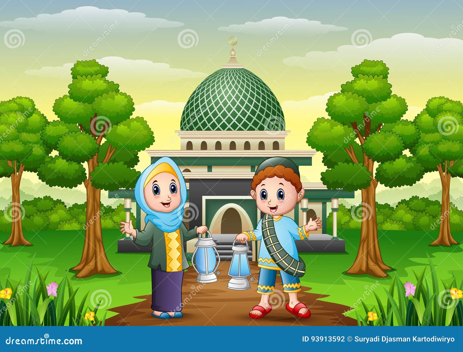 Unduh 710 Background Anak Tk Muslim Paling Keren Download Background