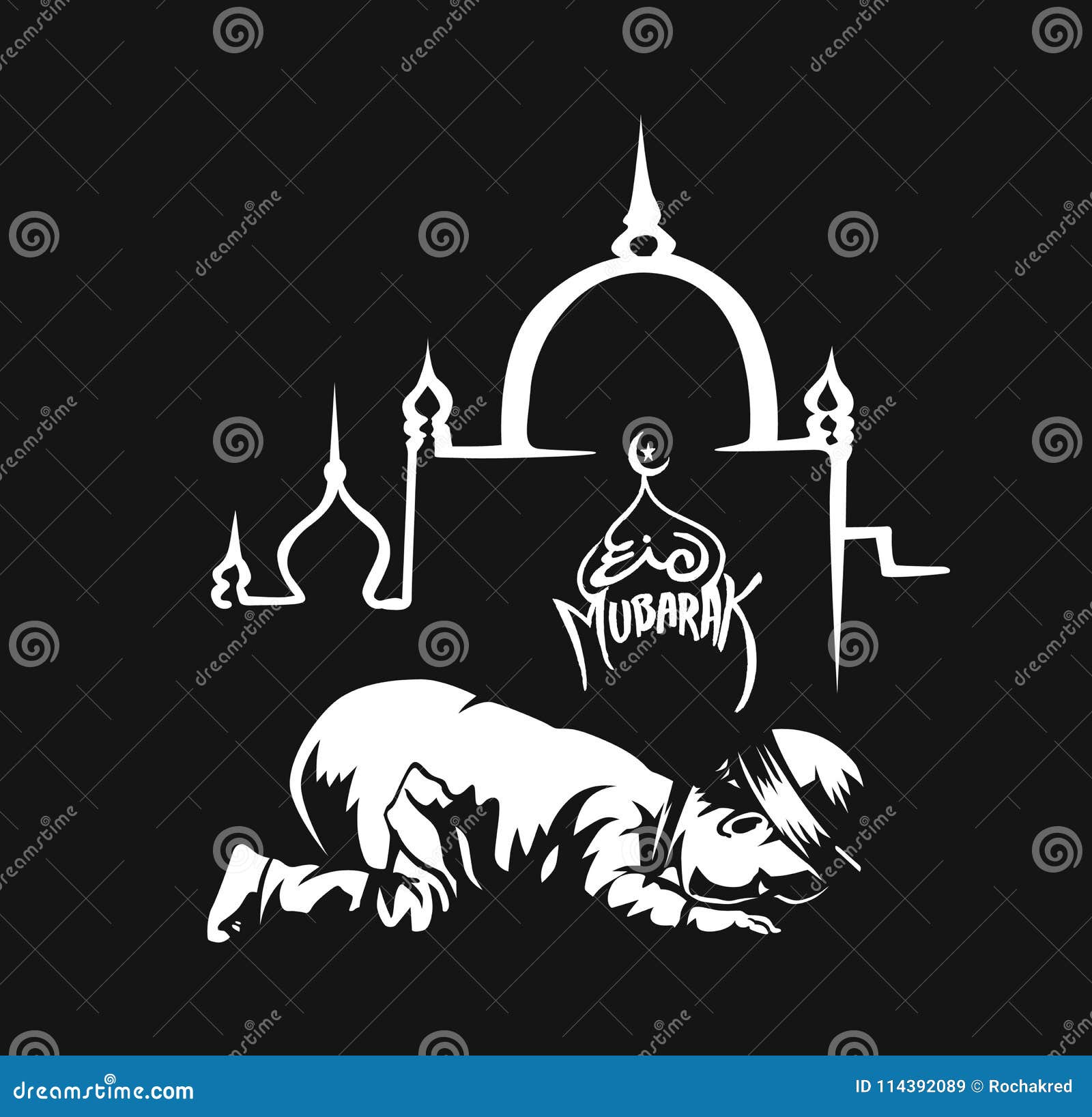 Download Muslim Boy Praying Namaz, Islamic Prayer - Hand Drawn Sketch Stock Vector - Illustration of ...