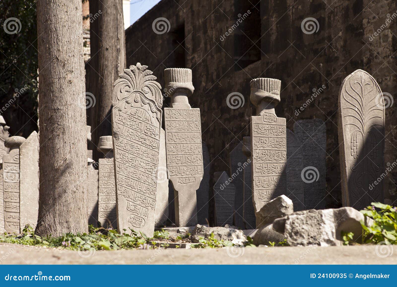 Muslim cemetery stock image. Image of gravestone, religion 24100935