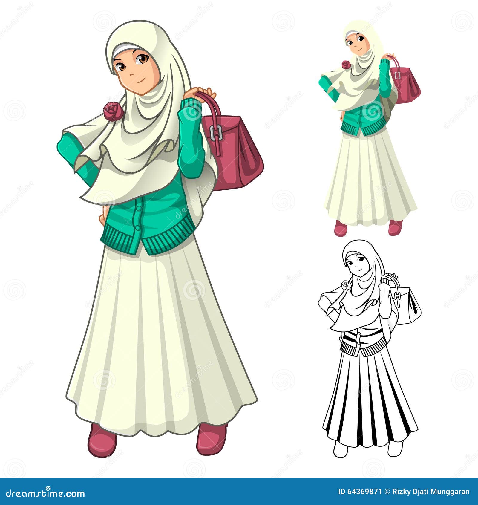 Hijab Anime Character Hijab Nemo