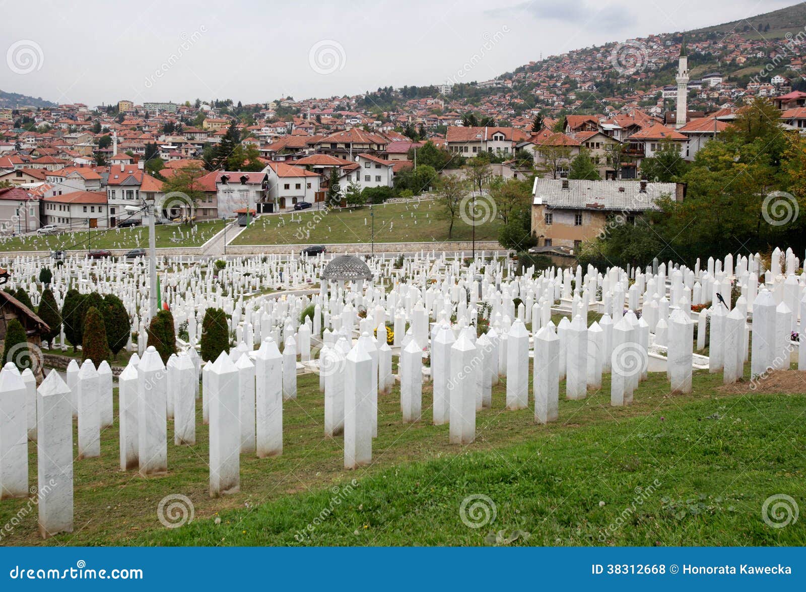 Muslim graveyard stock photo. Image of martyrdom, herzegovina 38312668