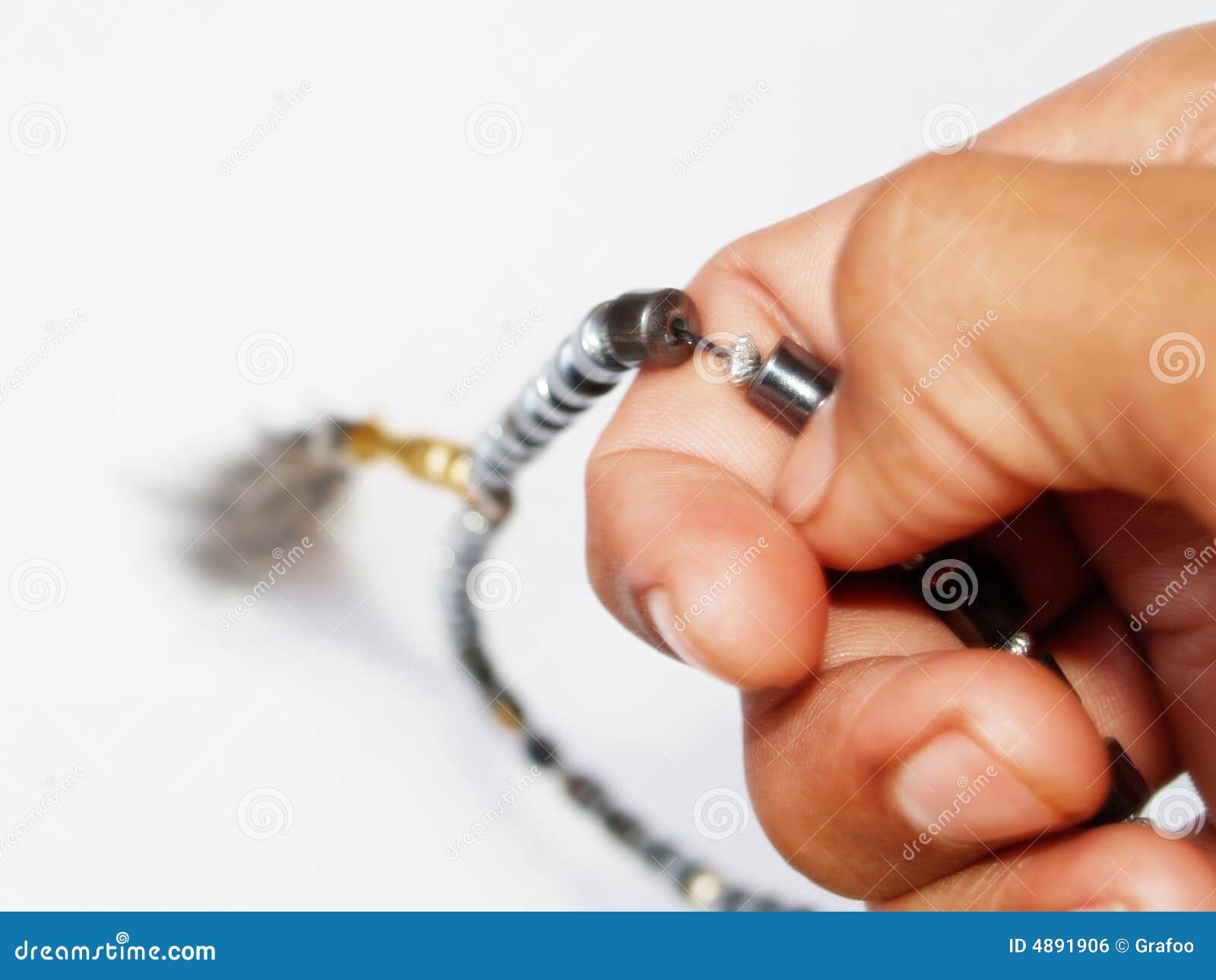 Muslim Prayer Beads stock photo. Image of praying, muslim 4891906