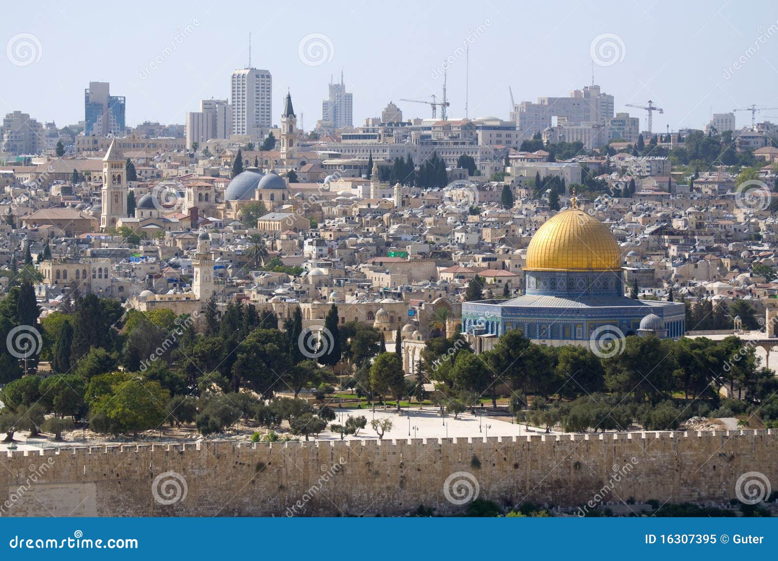 Muslim Quarter, Jerusalem stock image. Image of horizontal 16307395