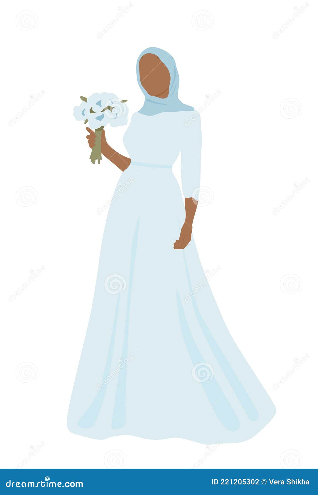 Hijab and long dress hi-res stock photography and images - Alamy