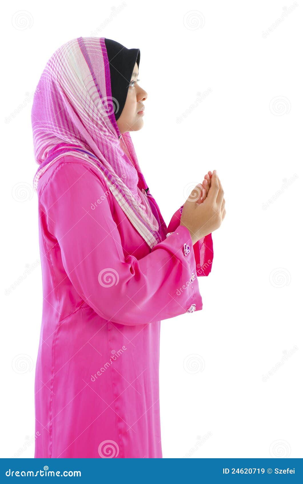 Muslimah stock image. Image of islamic, girl, asian, life - 24620719
