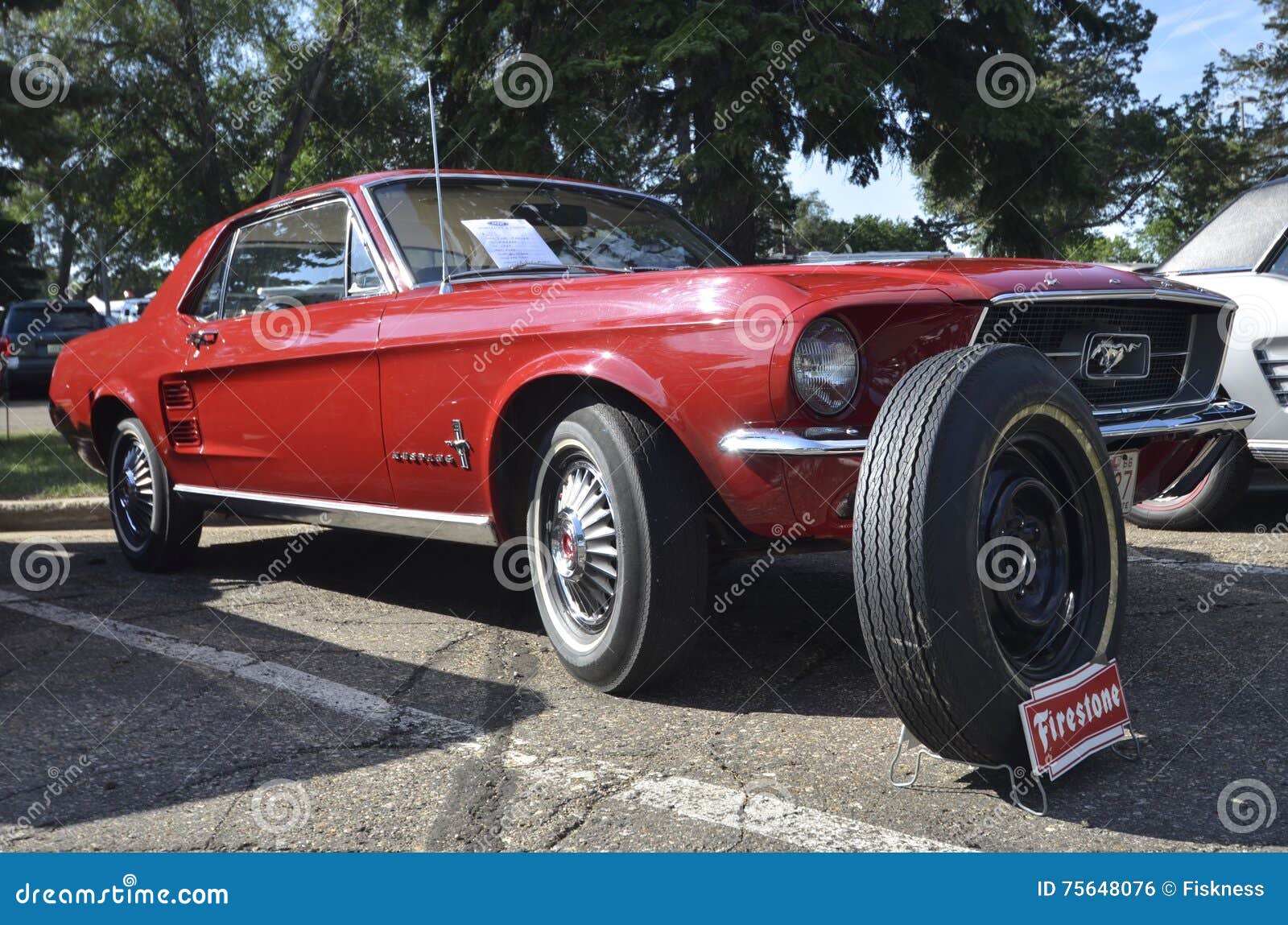 1956 for Mustang Classic Car Editorial Photo - Image of fords, capital ...