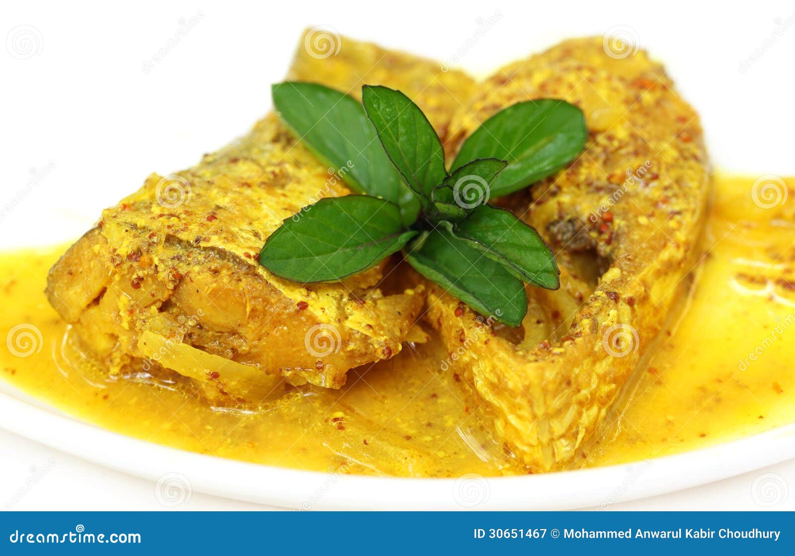 Mustard Ilish A Very Popular Bengali Cusine Of Hilsa Fish Royalty Free
