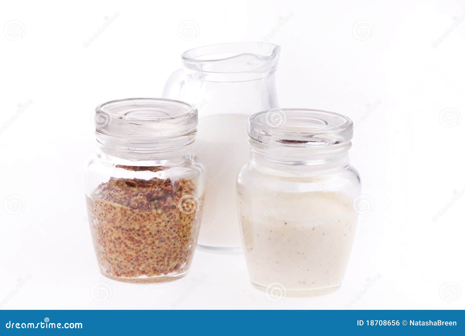 Mustard, Mayonnaise and Milk Stock Photo Image of grain, mayo 18708656