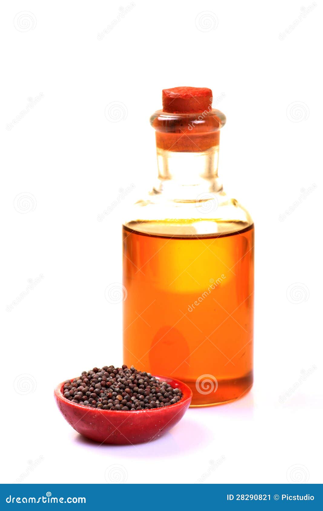 Mustard Oil Bottle and Seeds Stock Image Image of colored, still 28290821