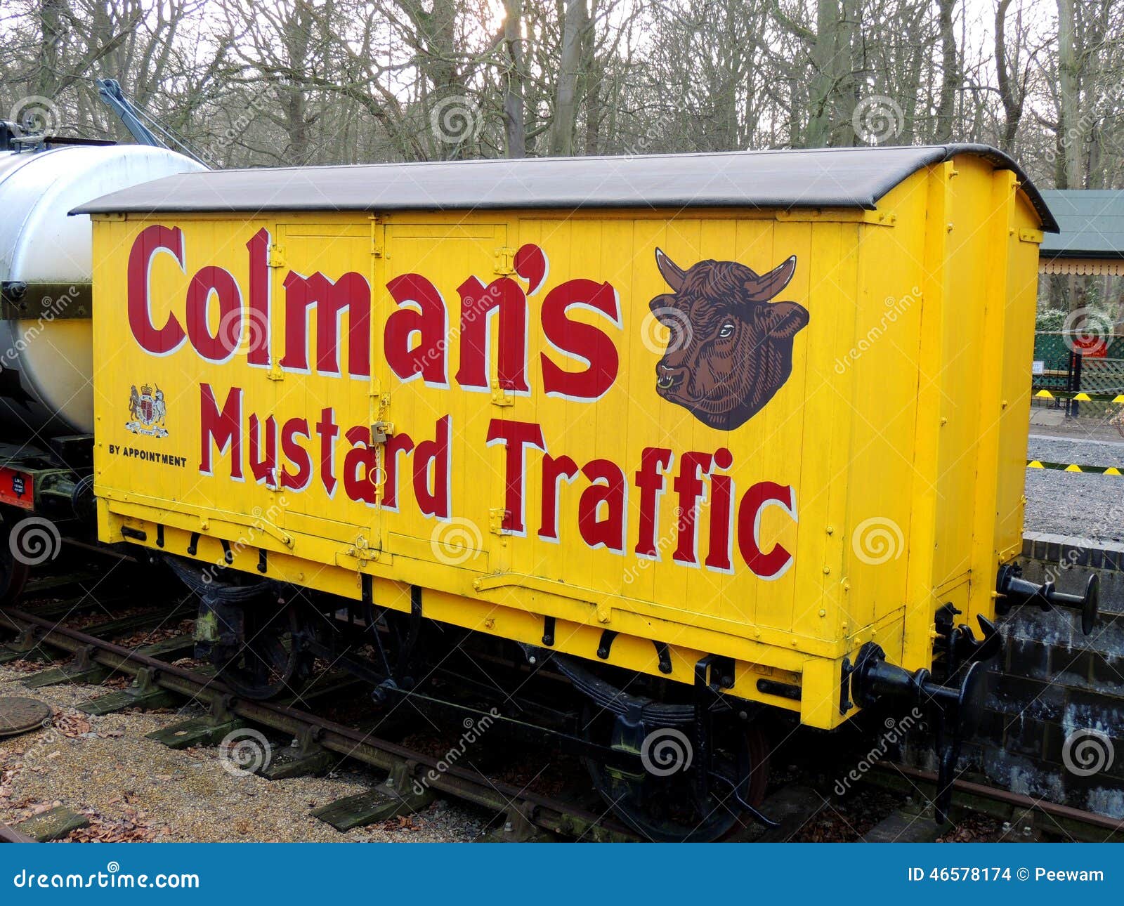 Colman S Mustard Railway Wagon on the North Norfolk Railway Editorial