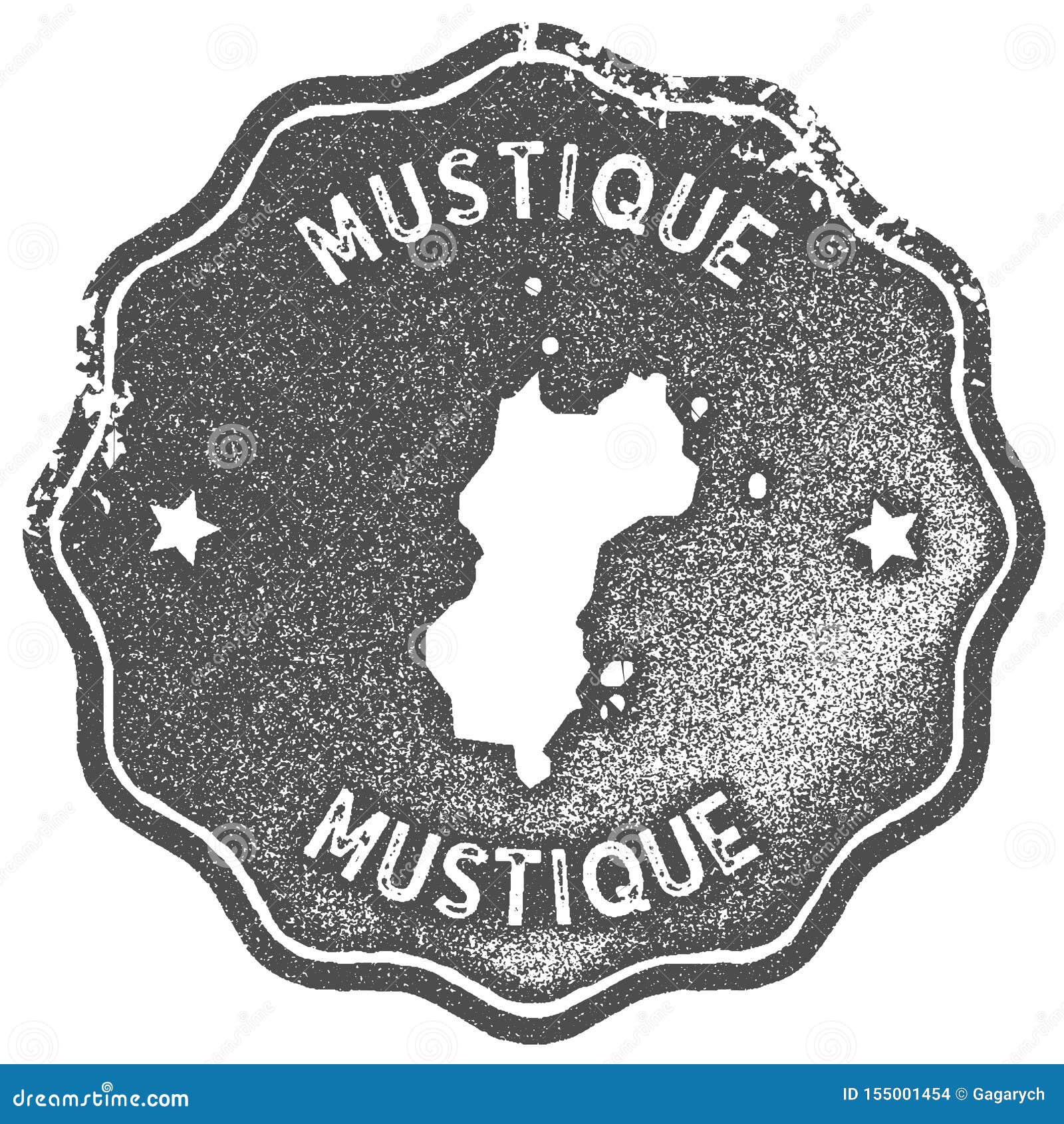Map Of Mustique