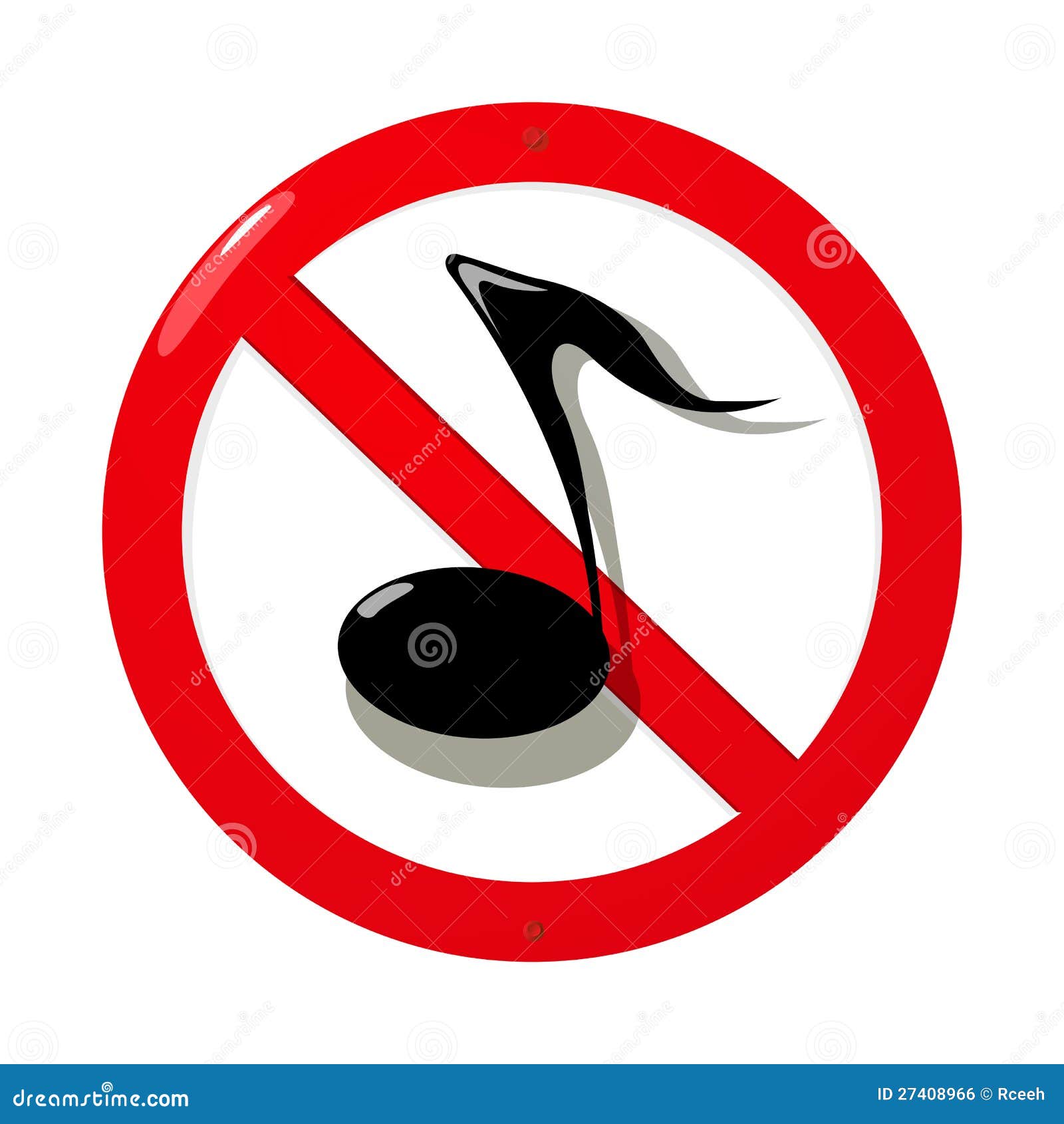 Mute Sign Royalty Free Stock Image Image 27408966