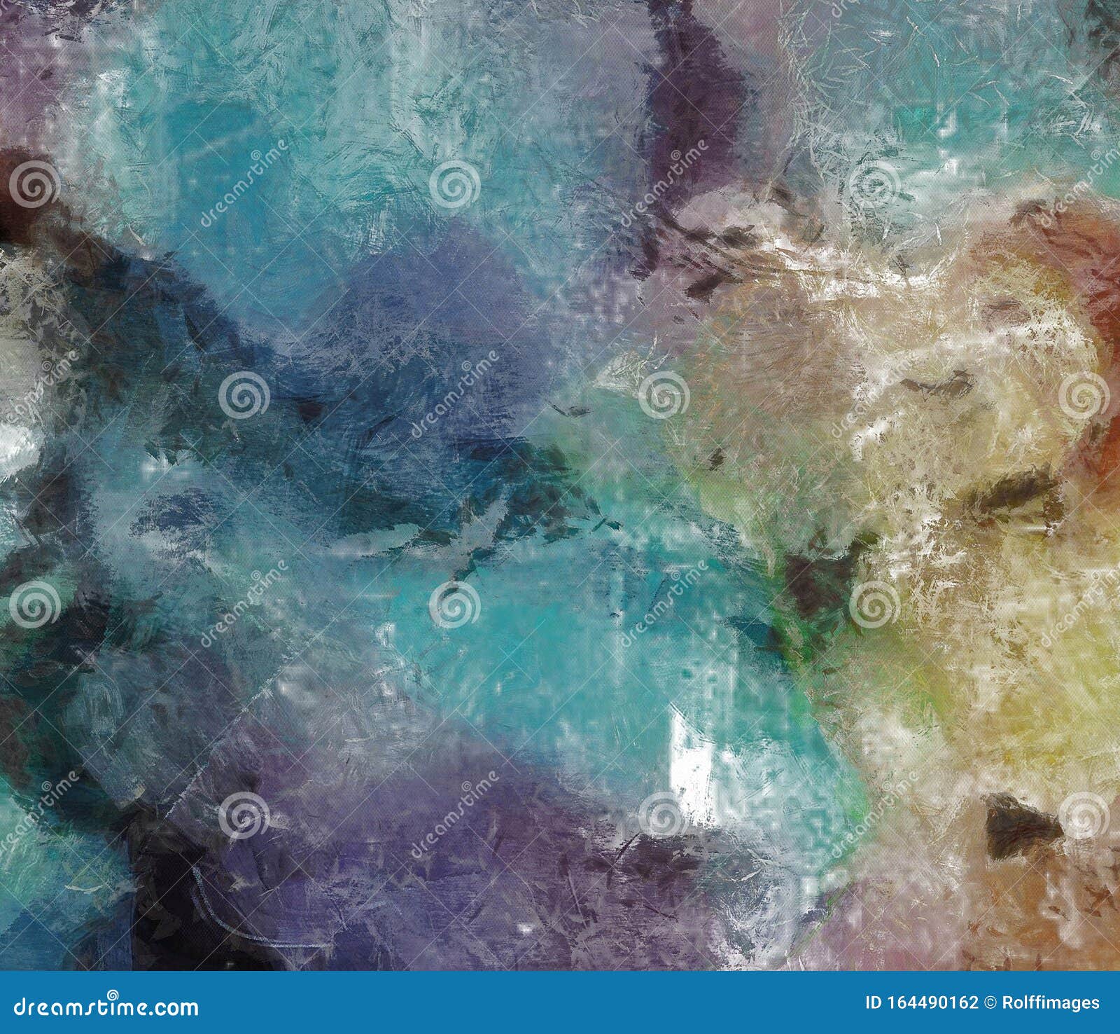 Muted Abstract Painting stock illustration. Illustration of canvas