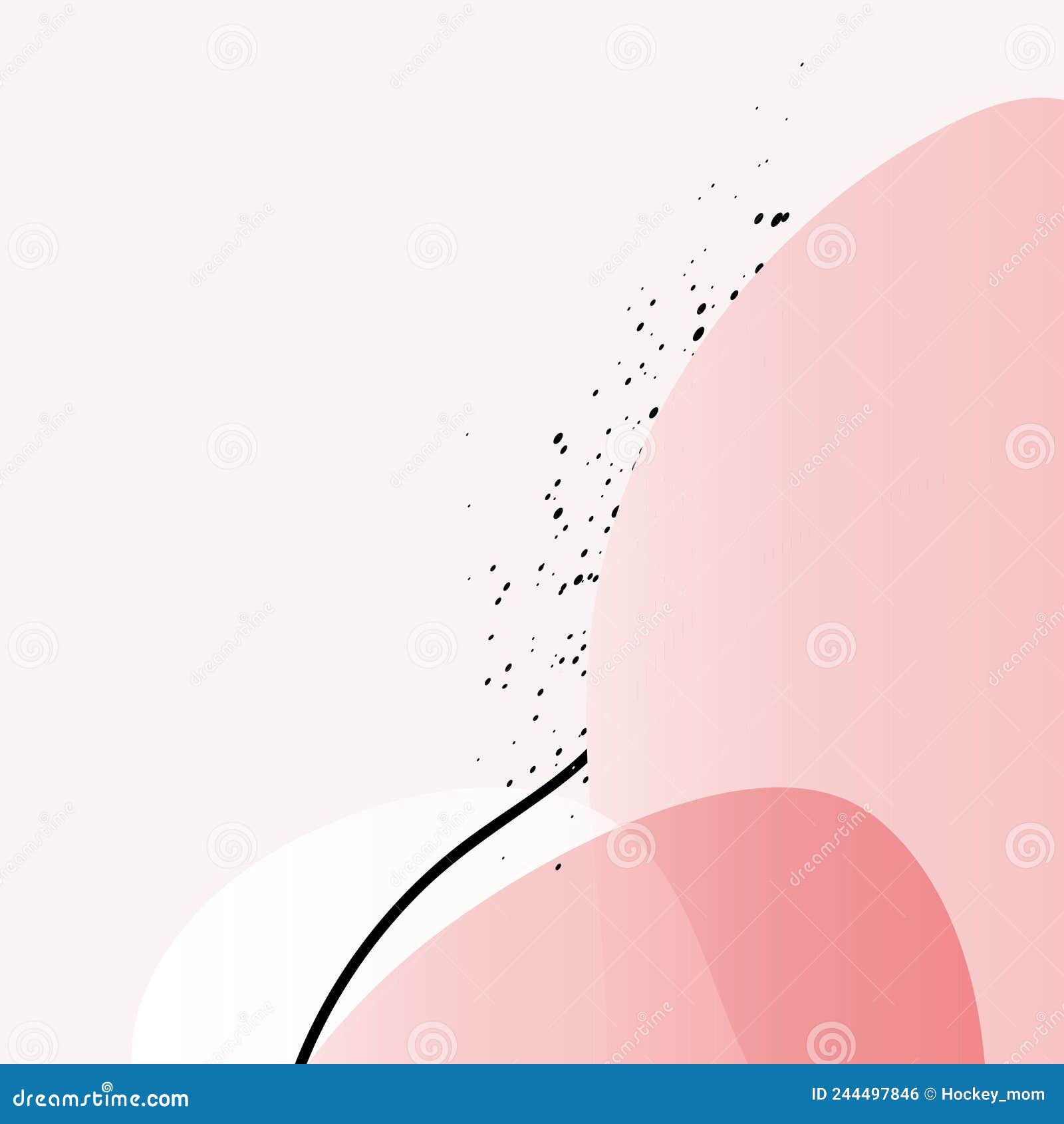 Muted Pink Background with Space for Text Stock Vector Illustration of dawn, space 244497846