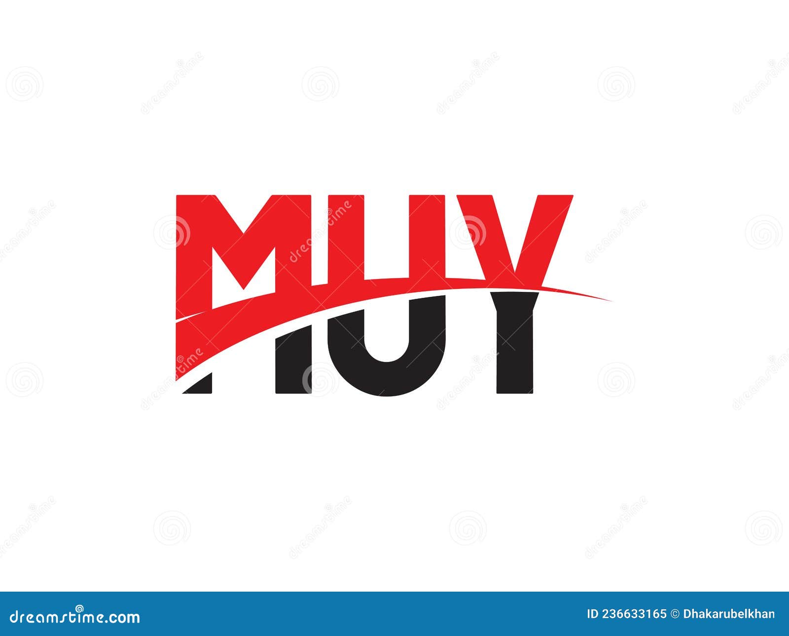 muy letter initial logo   