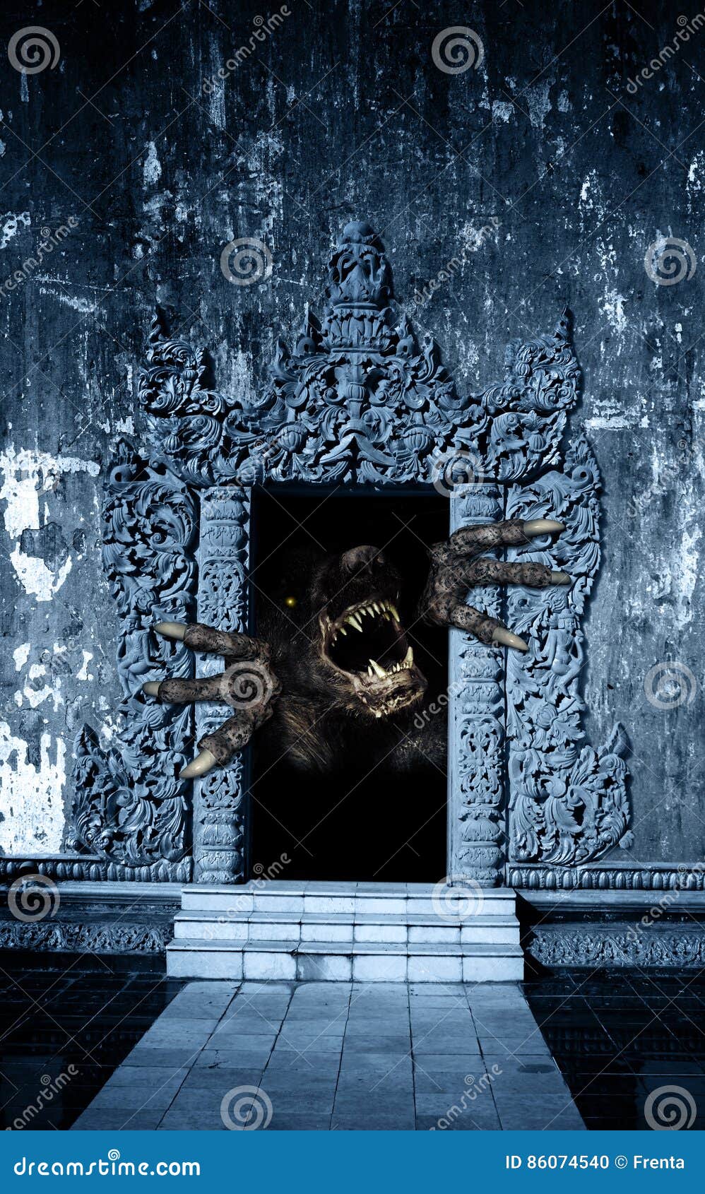 160+ Monster In Open Door Stock Photos, Pictures & Royalty-Free