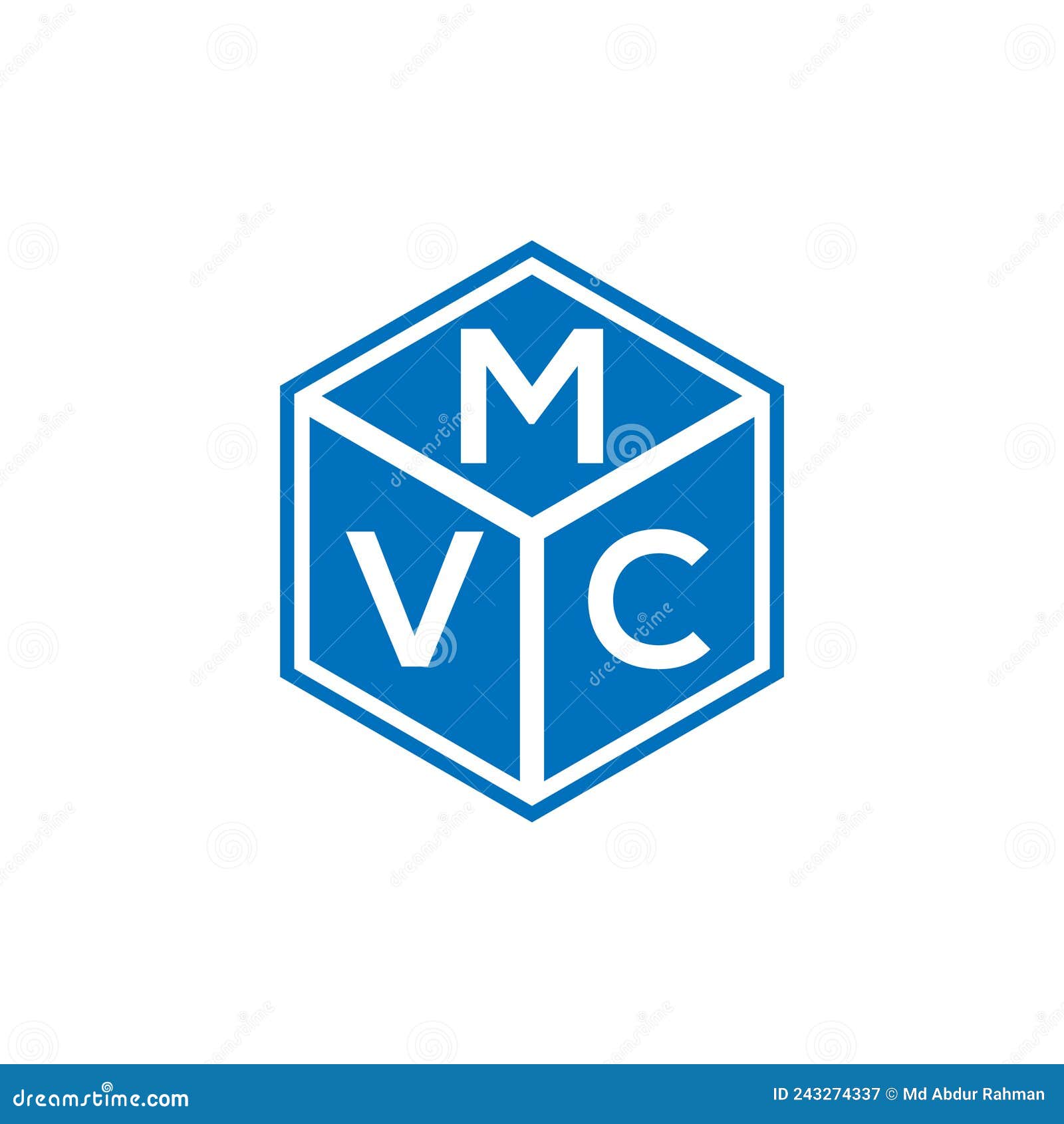 mvc letter logo  on black background. mvc creative initials letter logo concept. mvc letter 