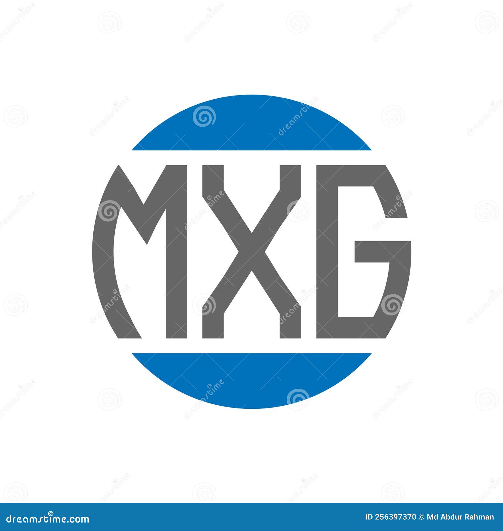 MXG Letter Logo Design on White Background. MXG Creative Initials ...
