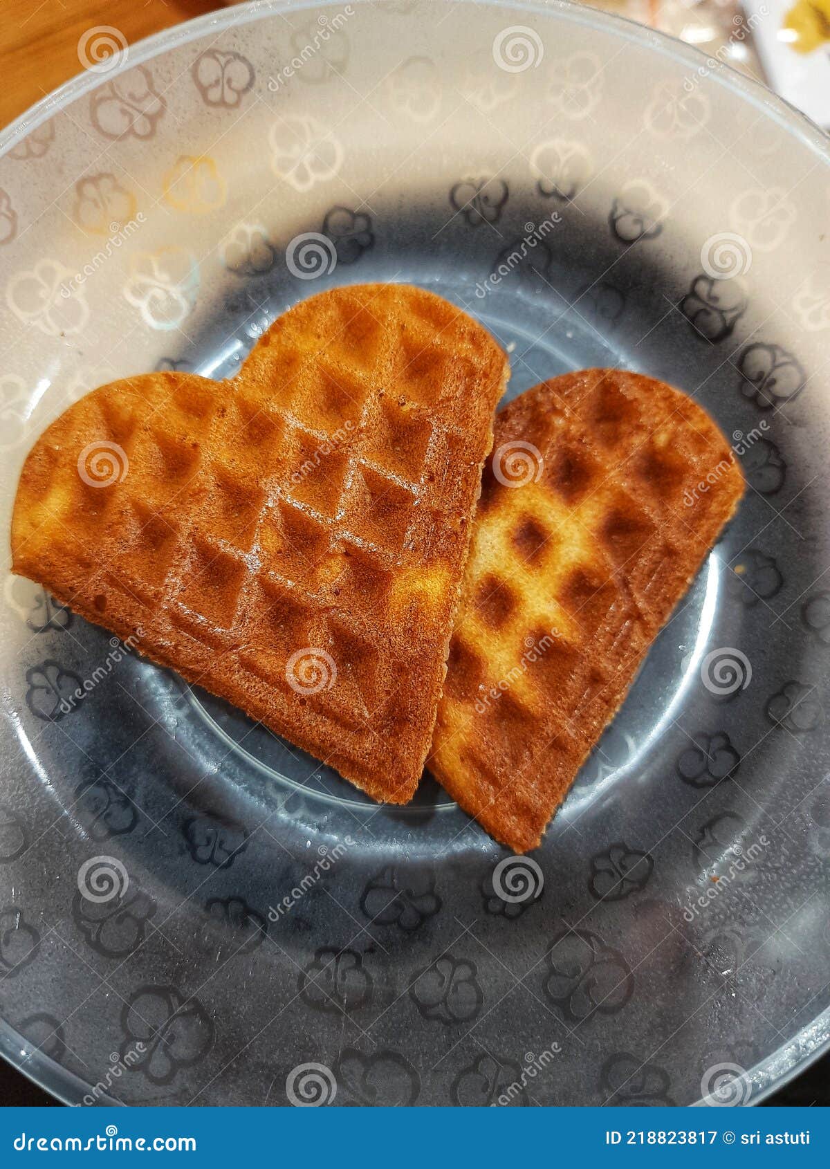 My Breakfast Today is Waffles Stock Image Image of breakfast, food 218823817