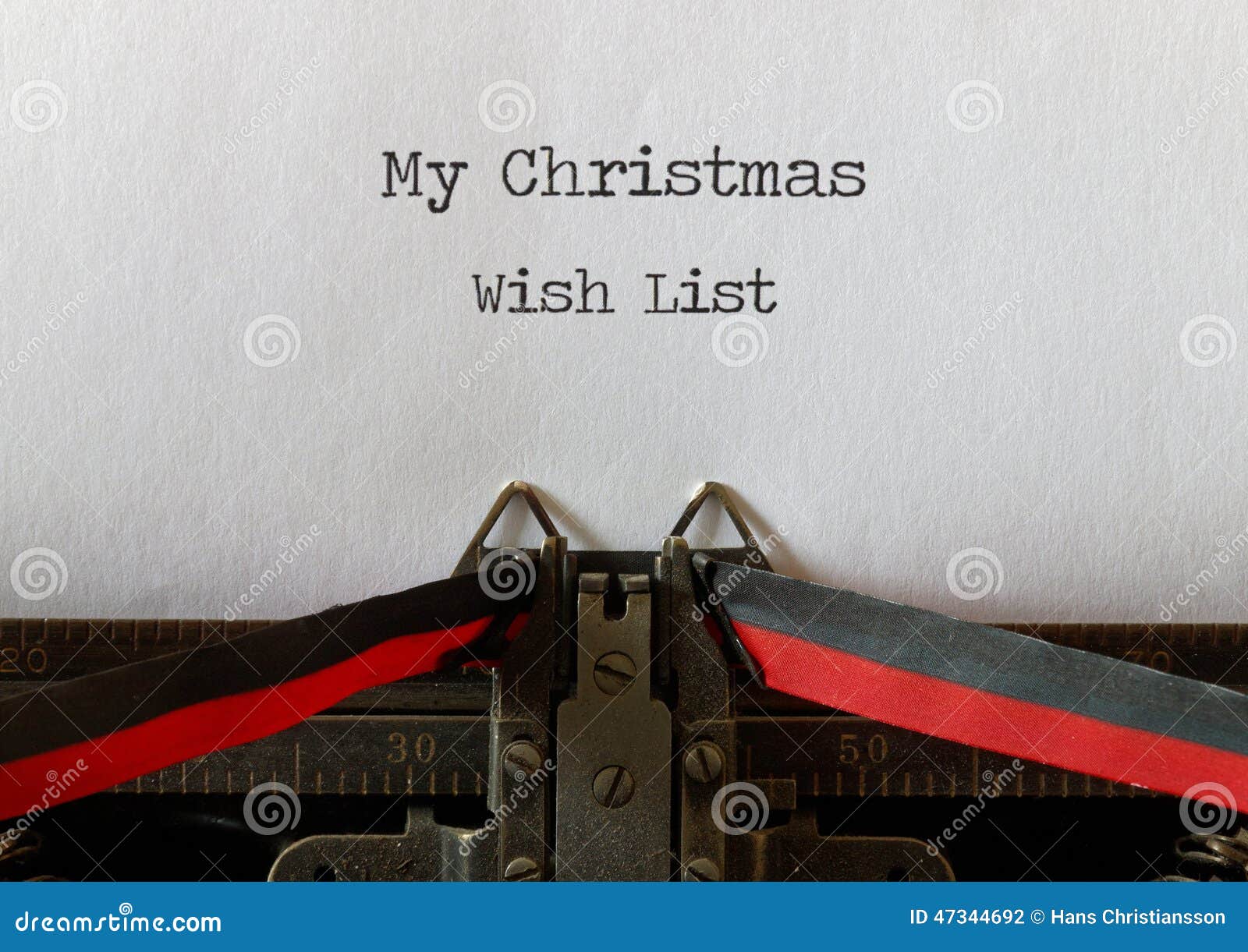 my christmas wish list, old style