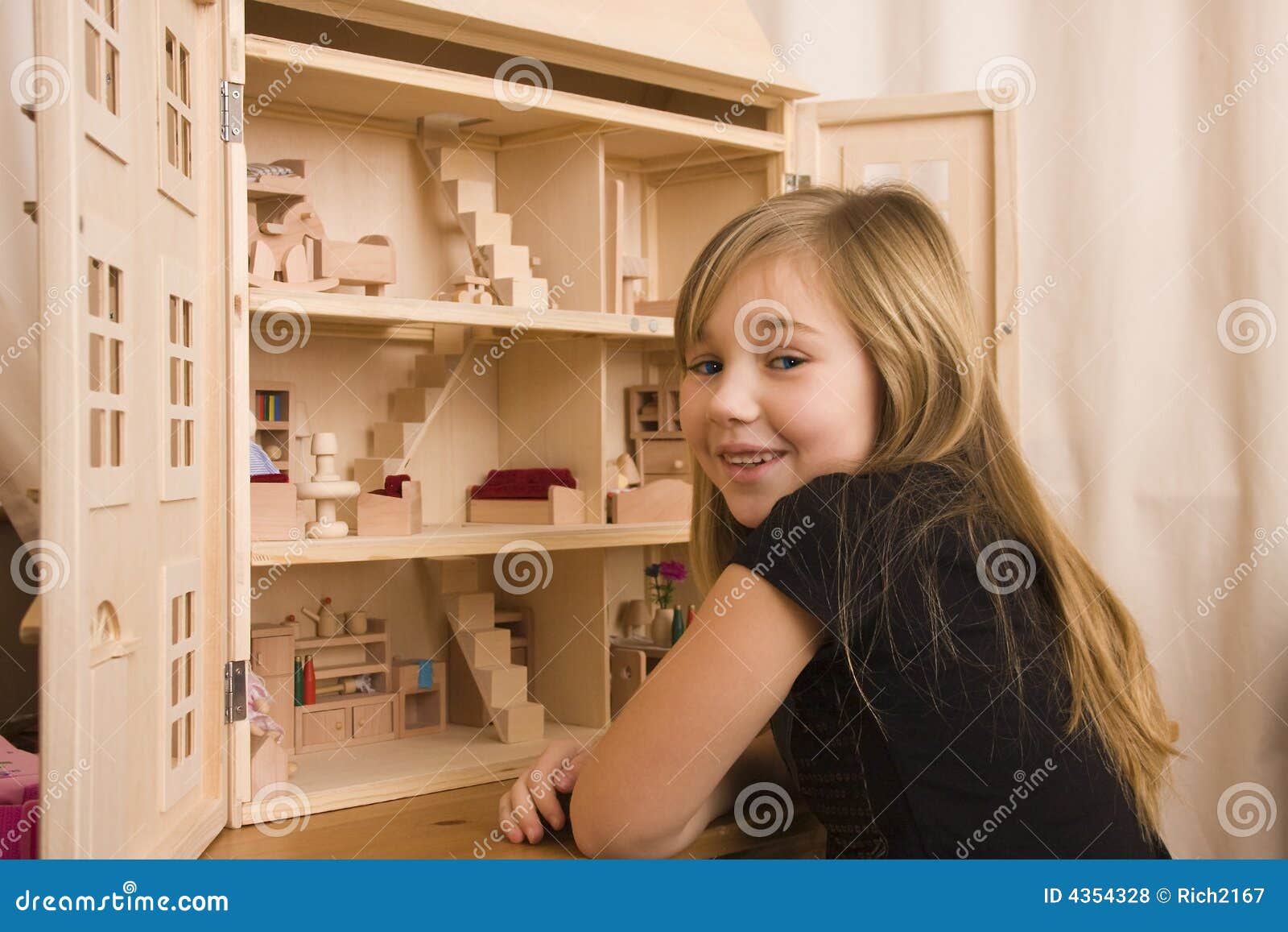 My dolls house stock photo. Image of door, doll, dolls 4354328