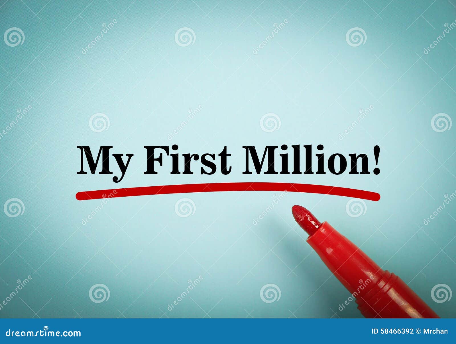 my first million