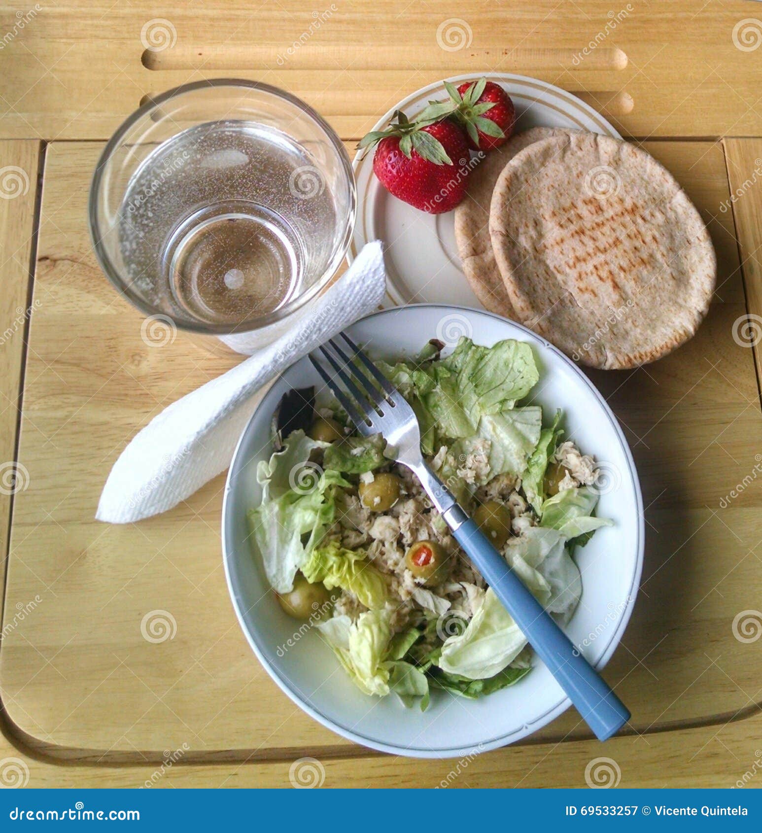 My Healthy Lunch stock image. Image of time, lunch, healthy - 69533257