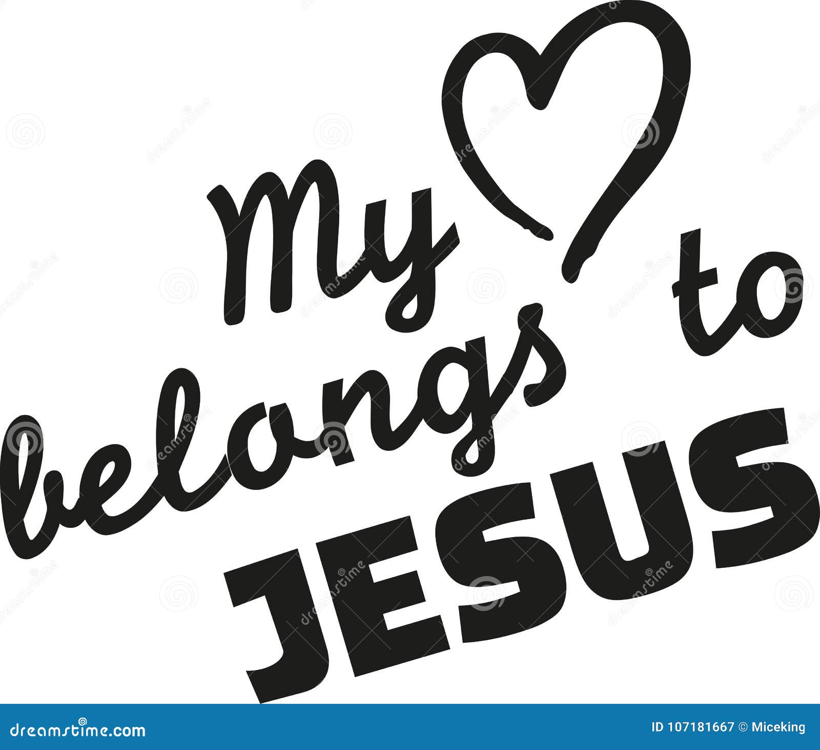 my heart belongs to jesus
