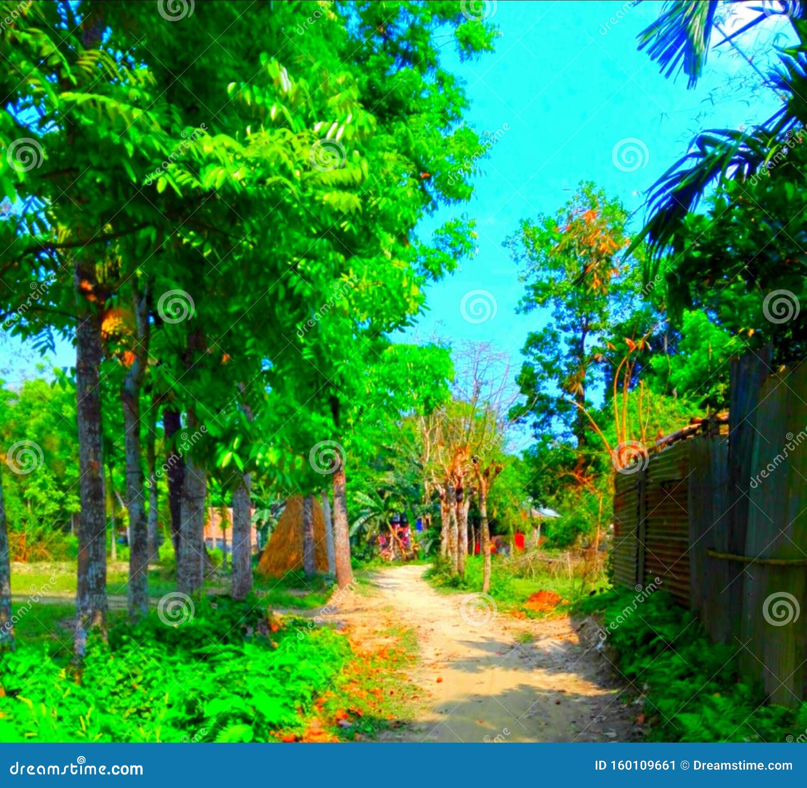 My Home Way Stock Image Image Of Fullhd Homeway Village 160109661