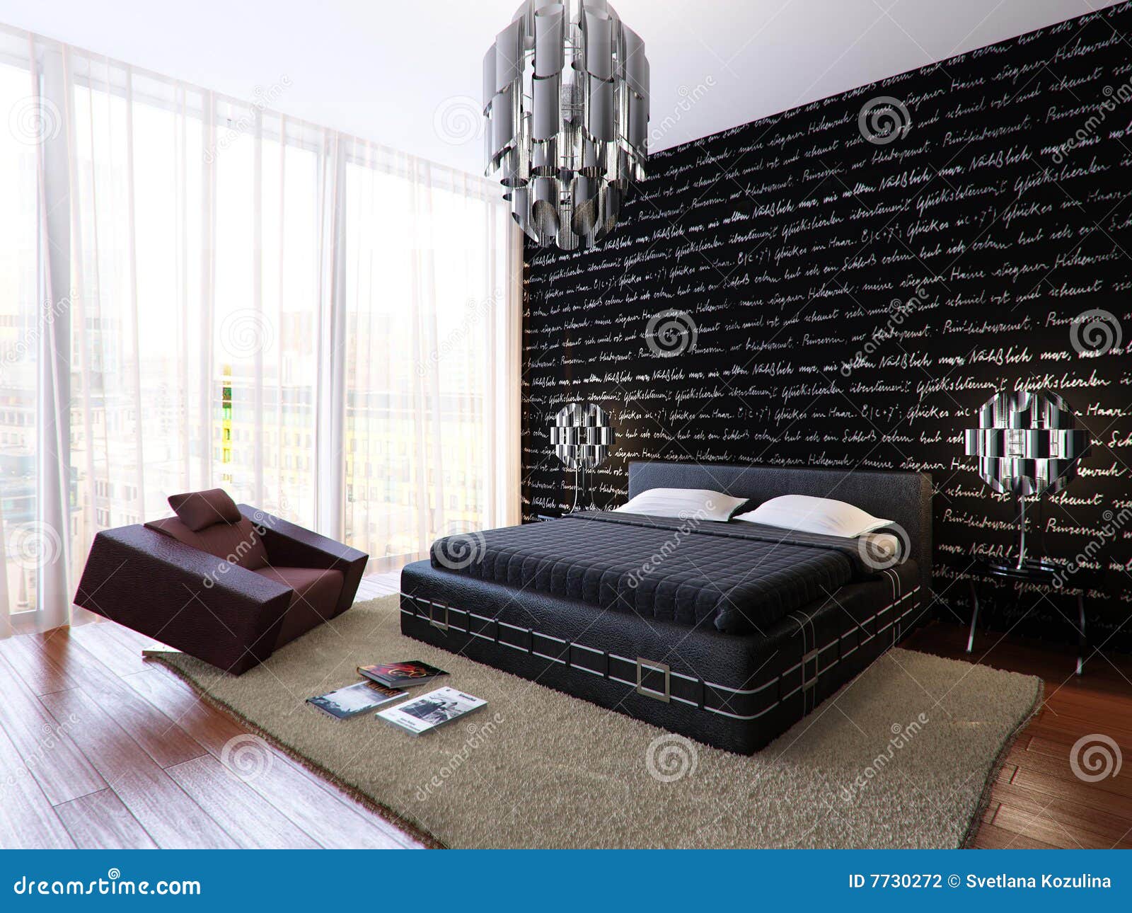 My sleeping room stock photo. Image of dreams, floor, chandelier 7730272