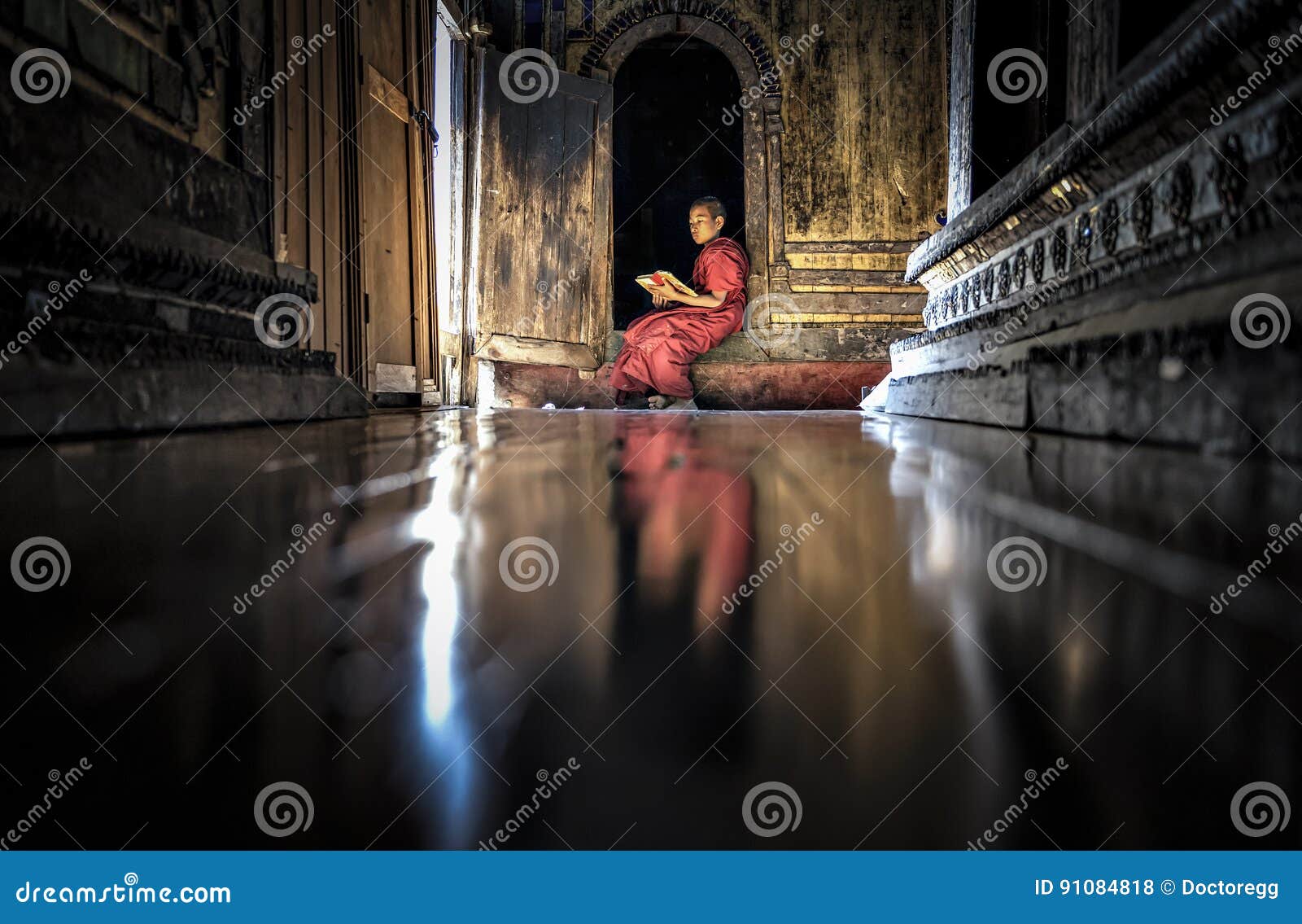 Myanmar December 5 2016 A Myanmar Little Novice Monk