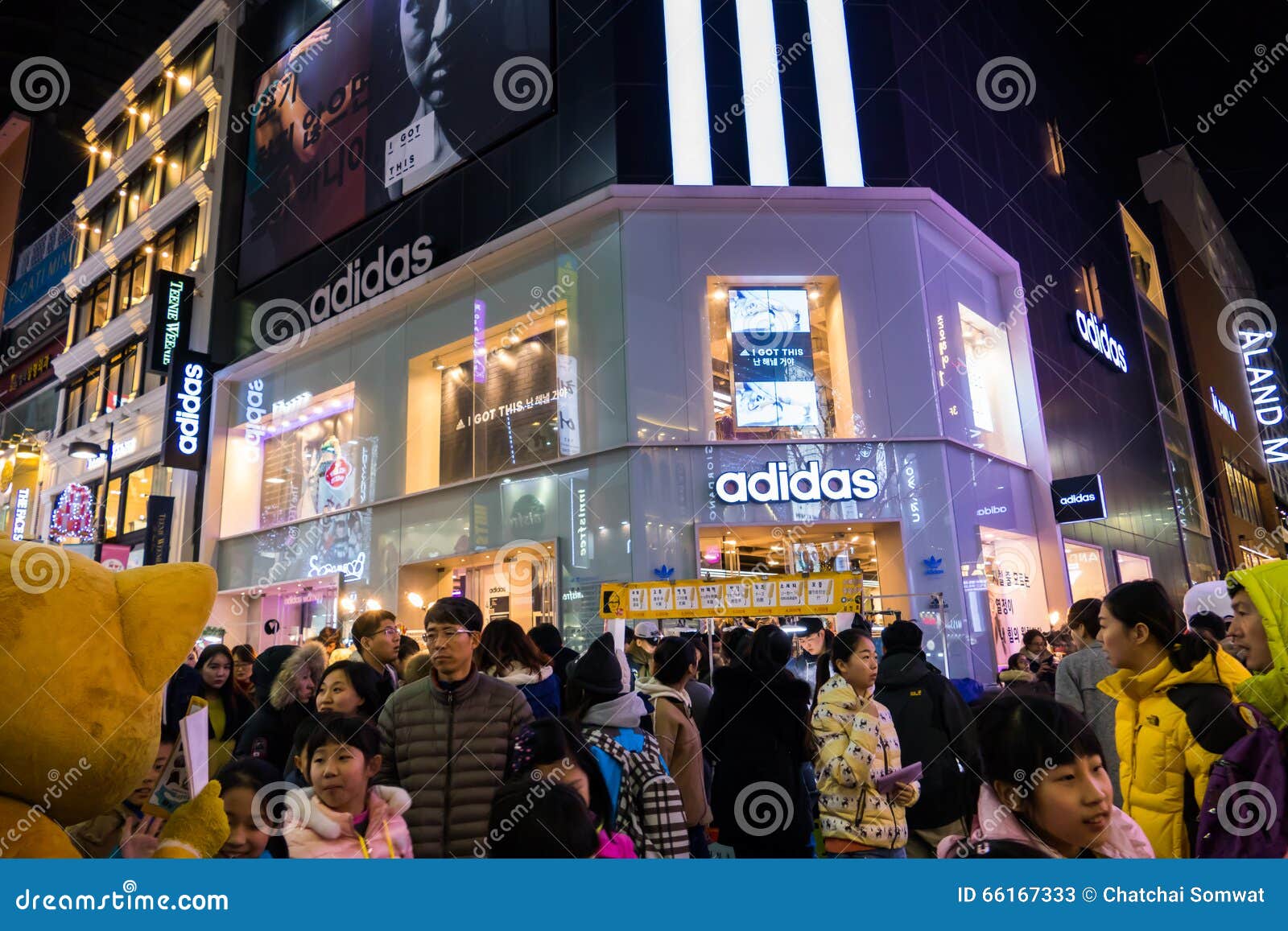 adidas in myeongdong