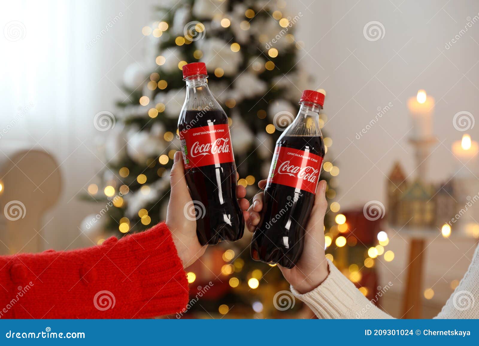 Christmas Coke Bottle 2021