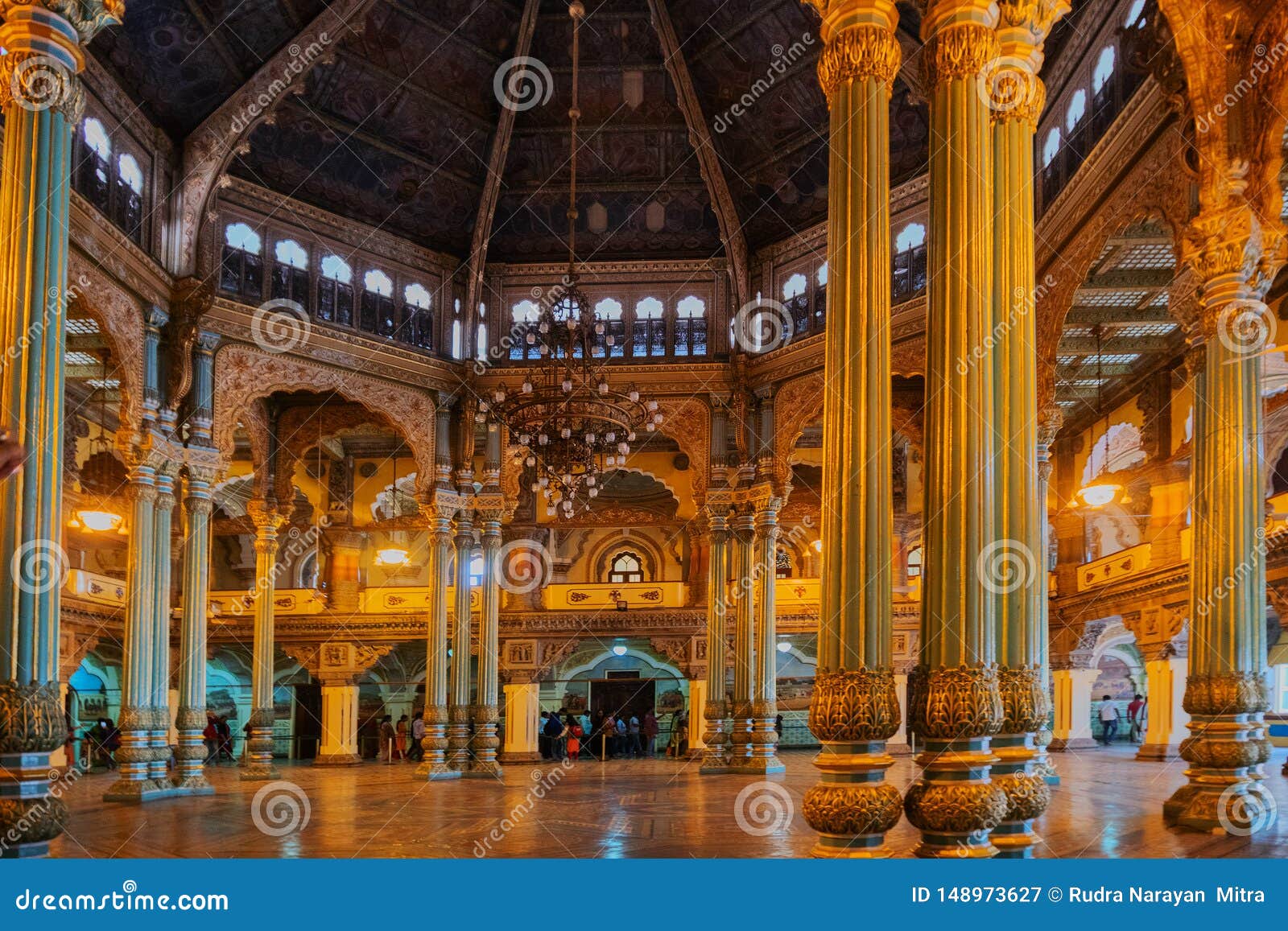 Kalayana Mantapa Hall Interior Of Mysore Palace Karnataka