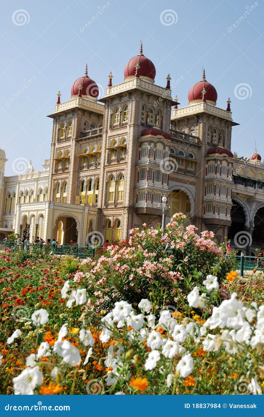 mysore palace garden in india