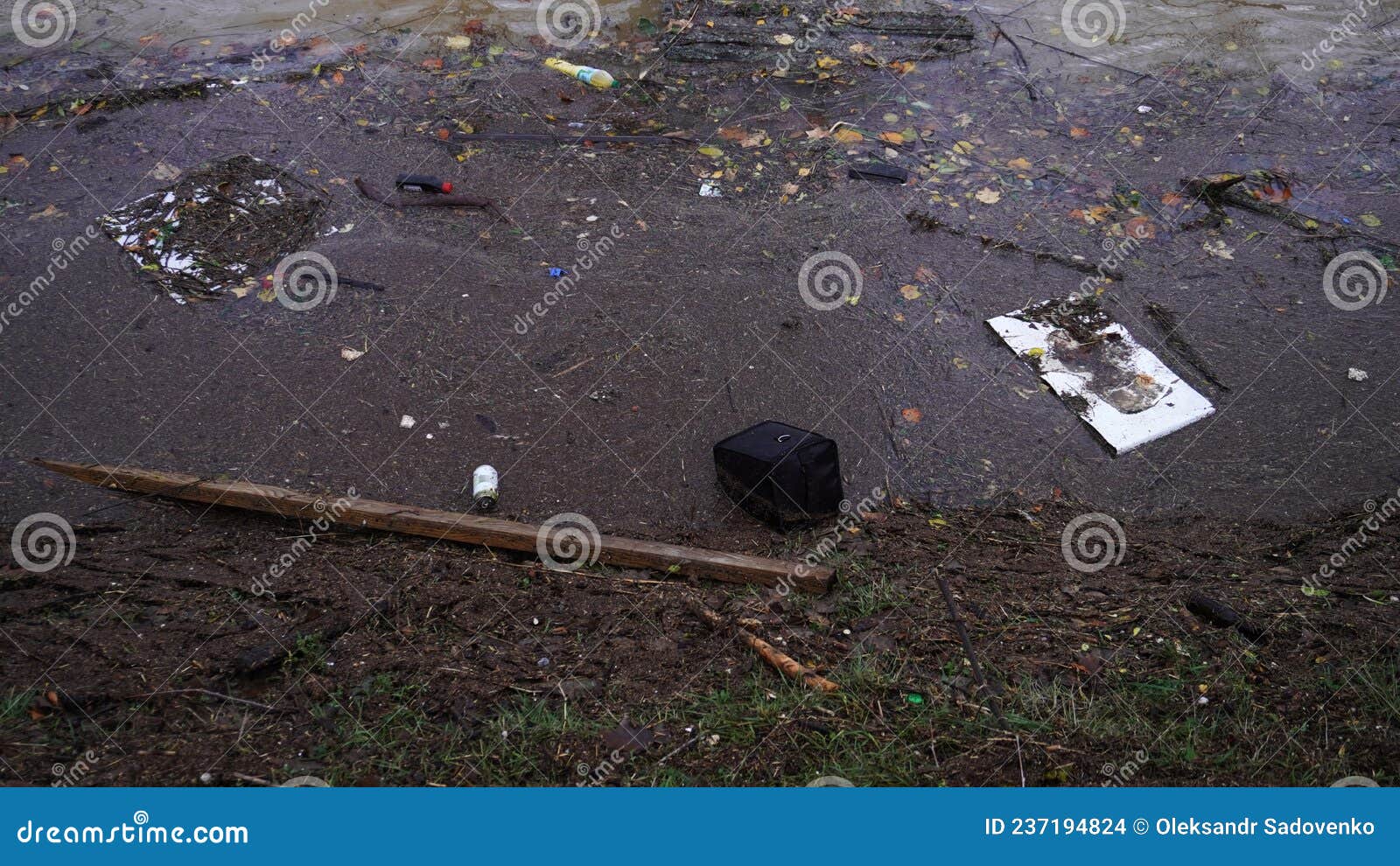 the mysterious bag that the river brought.