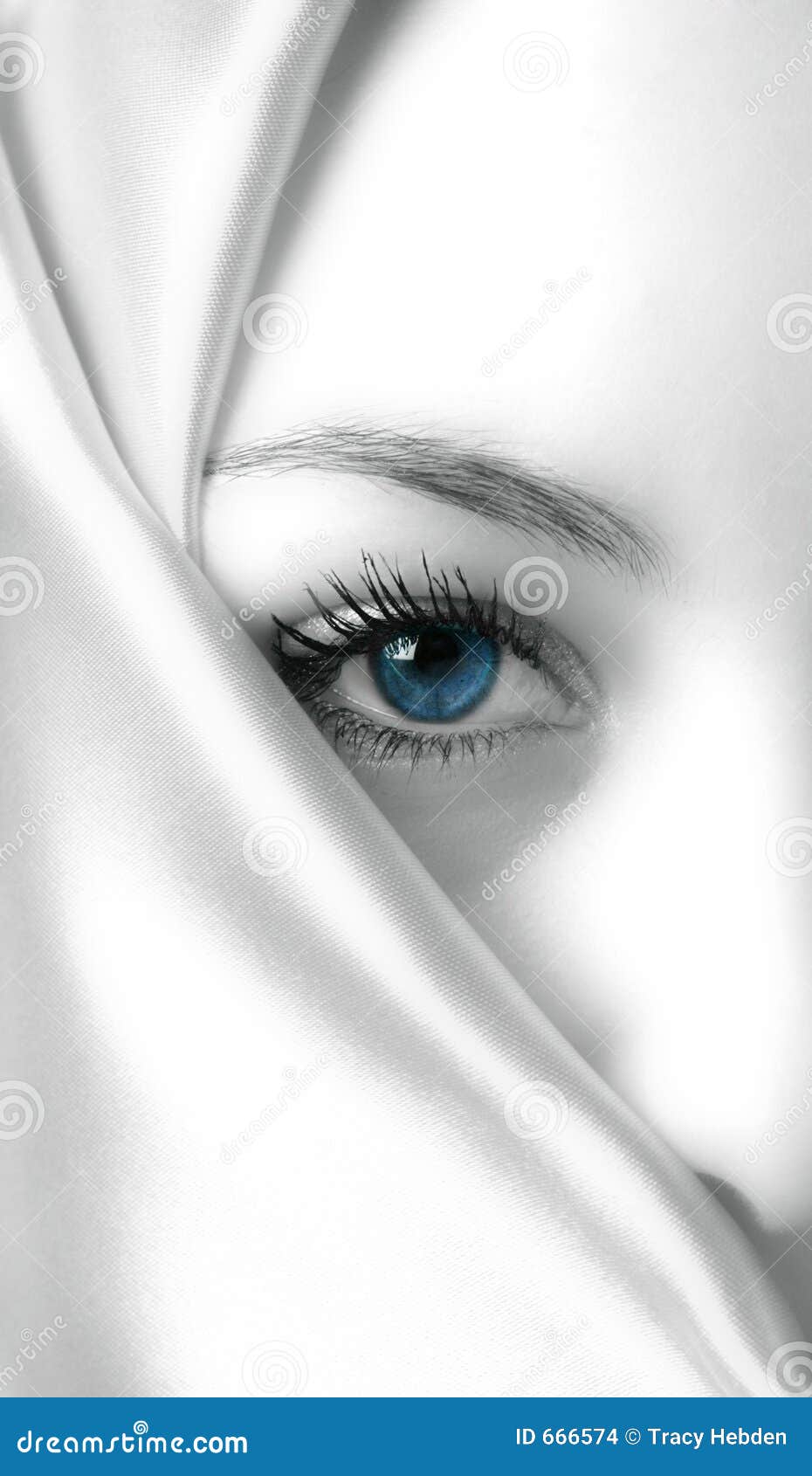 mysterious blue