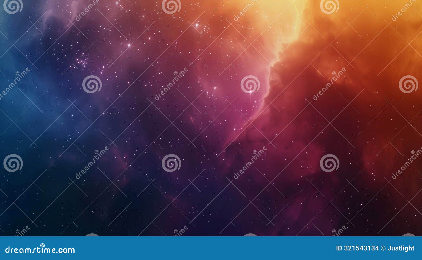 mysterious and otherworldly a soft defocused background showcasing a hazy mix of vibrant nebulas and star s shrouded in