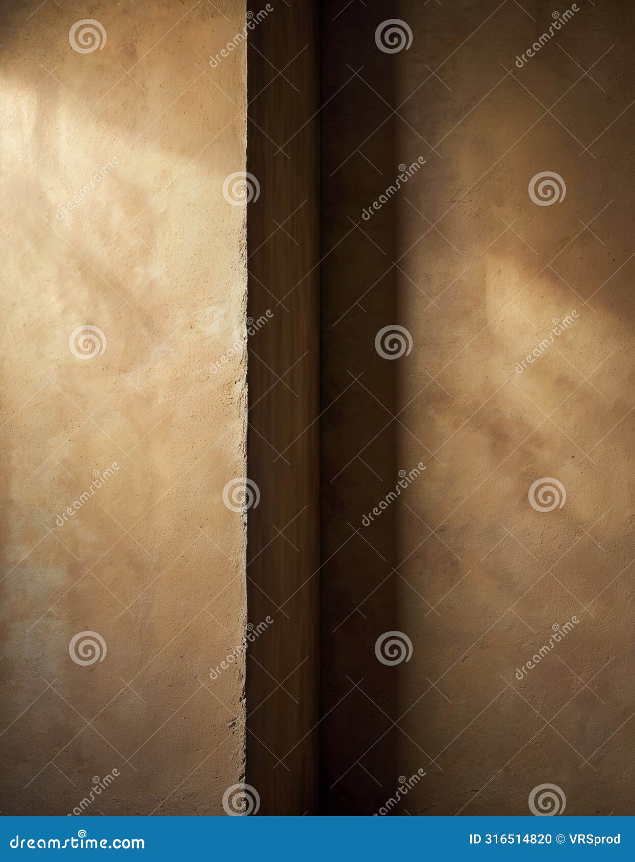 mysterious shadow on textured wall